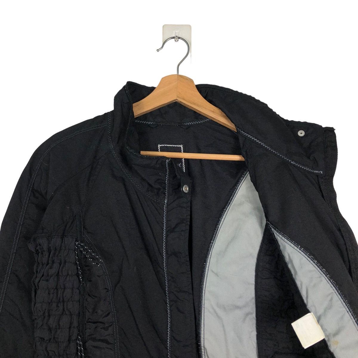 Japanese Brand 🔥Vintage Cropped Biker Jacket Bondage Parachute MFG Japan Size US M / EU 48-50 / 2 - 12 Thumbnail