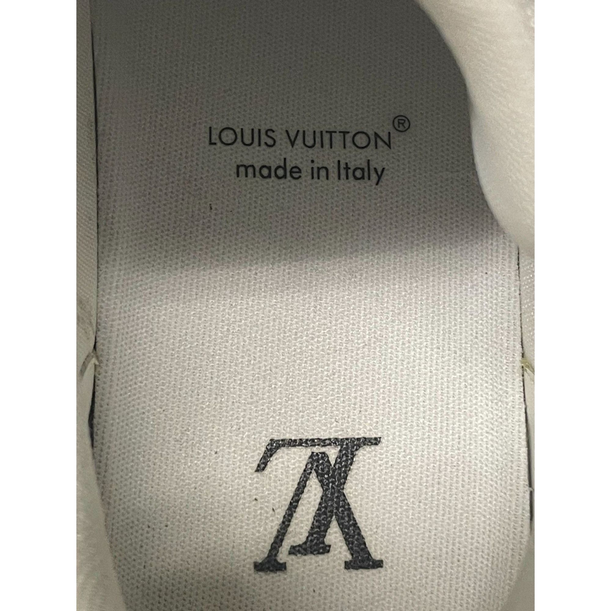 Louis Vuitton Louis Vuitton LV Trainer Sneakers White & Black Monogram Lea Size US 5 / EU 37 - 7 Thumbnail