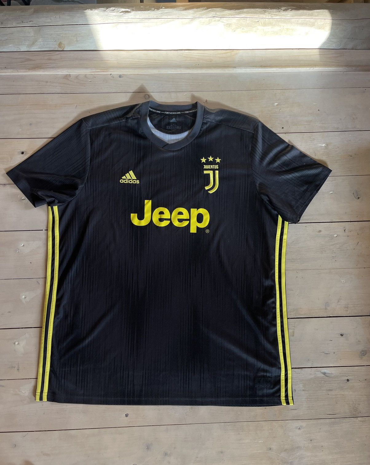 2018 Adidas Juventus Parley Soccer Jersey Ronaldo era