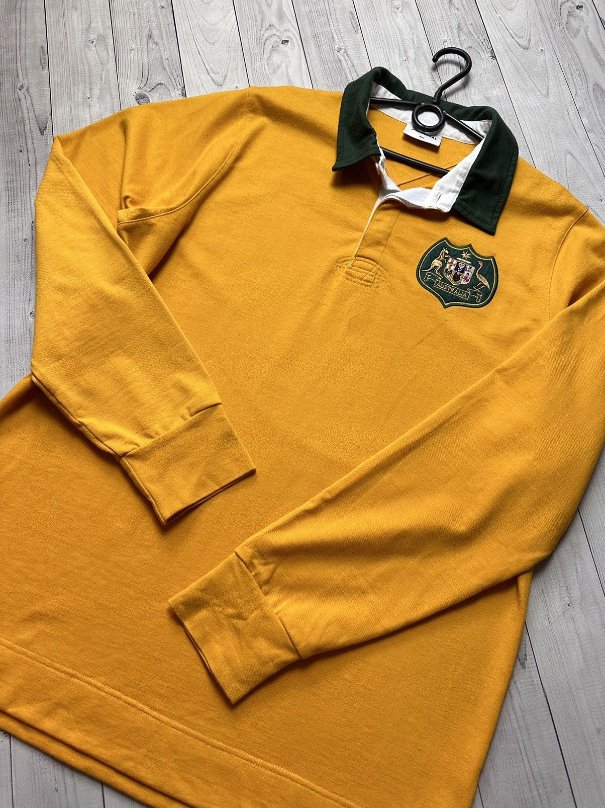 Vintage Vintage Australia rugby jersey size XXL yellow logo Size US XXL / EU 58 / 5 - 3 Thumbnail