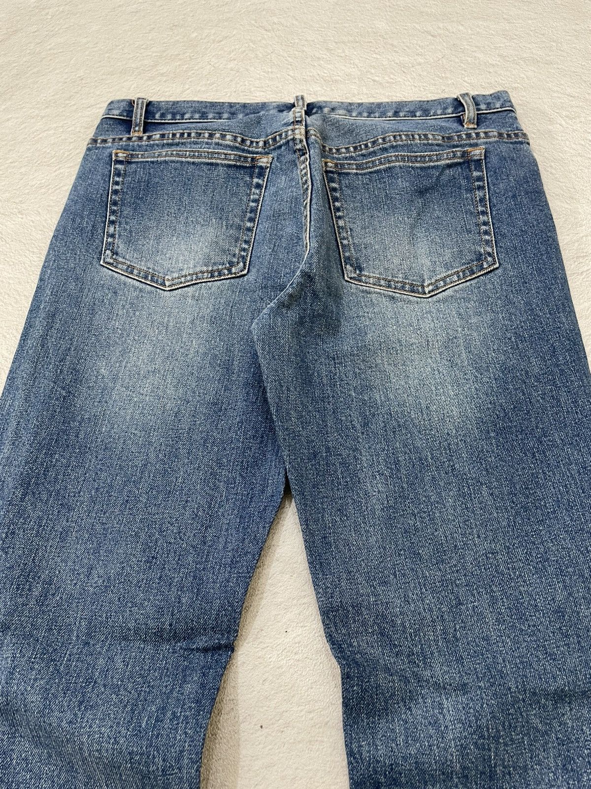 A.P.C. 2000s APC Japan Denim Light Blue Jeans Y2K Size US 31 - 9 Thumbnail