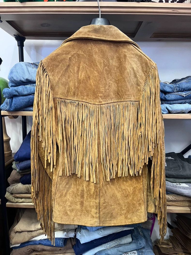 Schott Schott Western tassel leather coat Size US XS / EU 42 / 0 - 3 Thumbnail