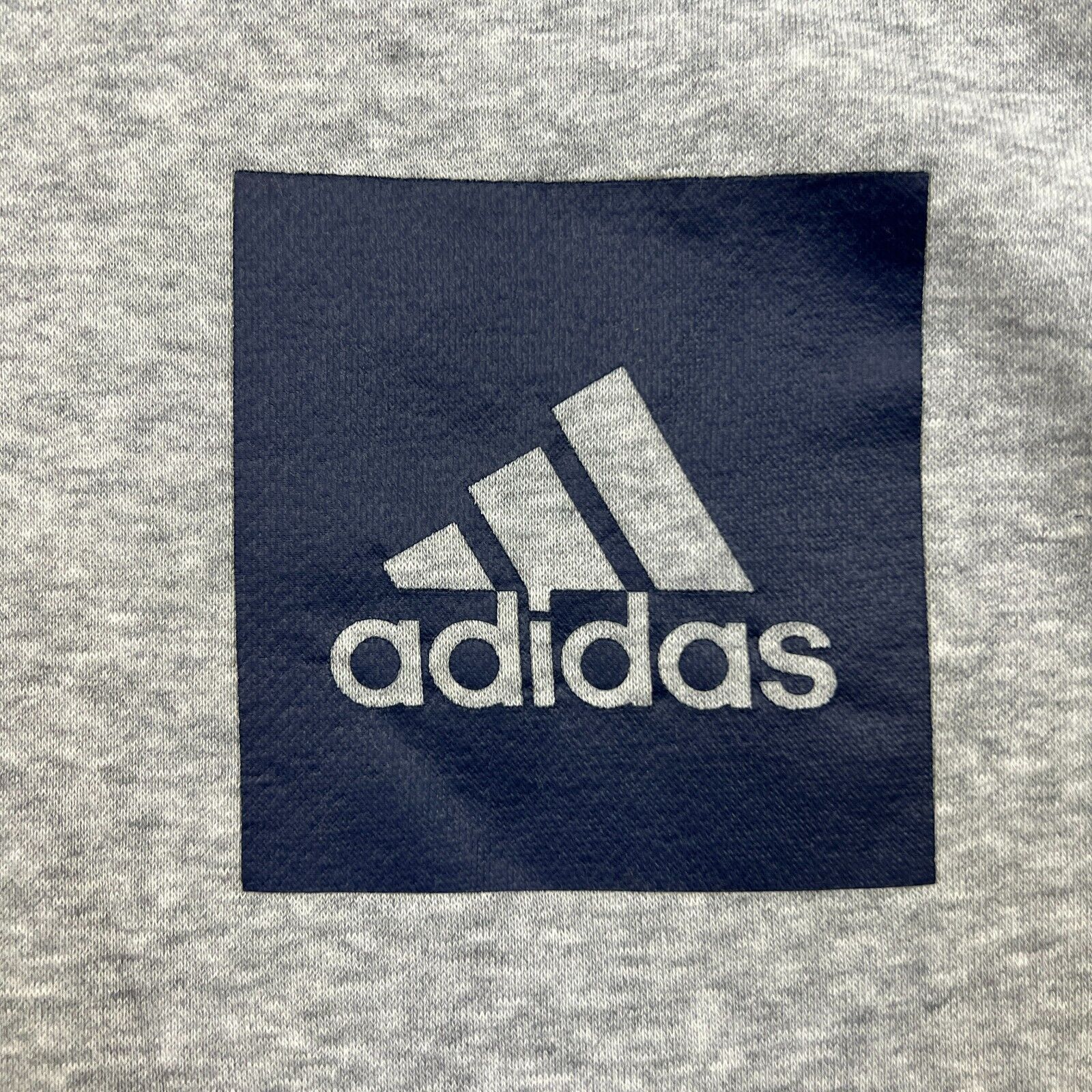 Adidas × Vintage Adidas Hoodie Medium Spell Out Pullover Hooded Sweatshirt Size US M / EU 48-50 / 2 - 2 Thumbnail