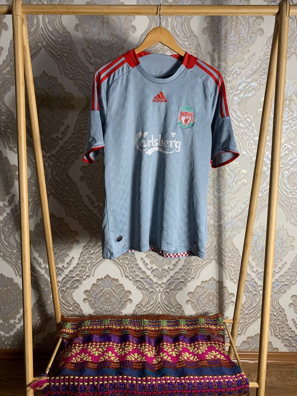 Adidas Vintage Adidas FC Liverpool England Soccer Jersey Retro Size US L / EU 52-54 / 3 - 1 Thumbnail