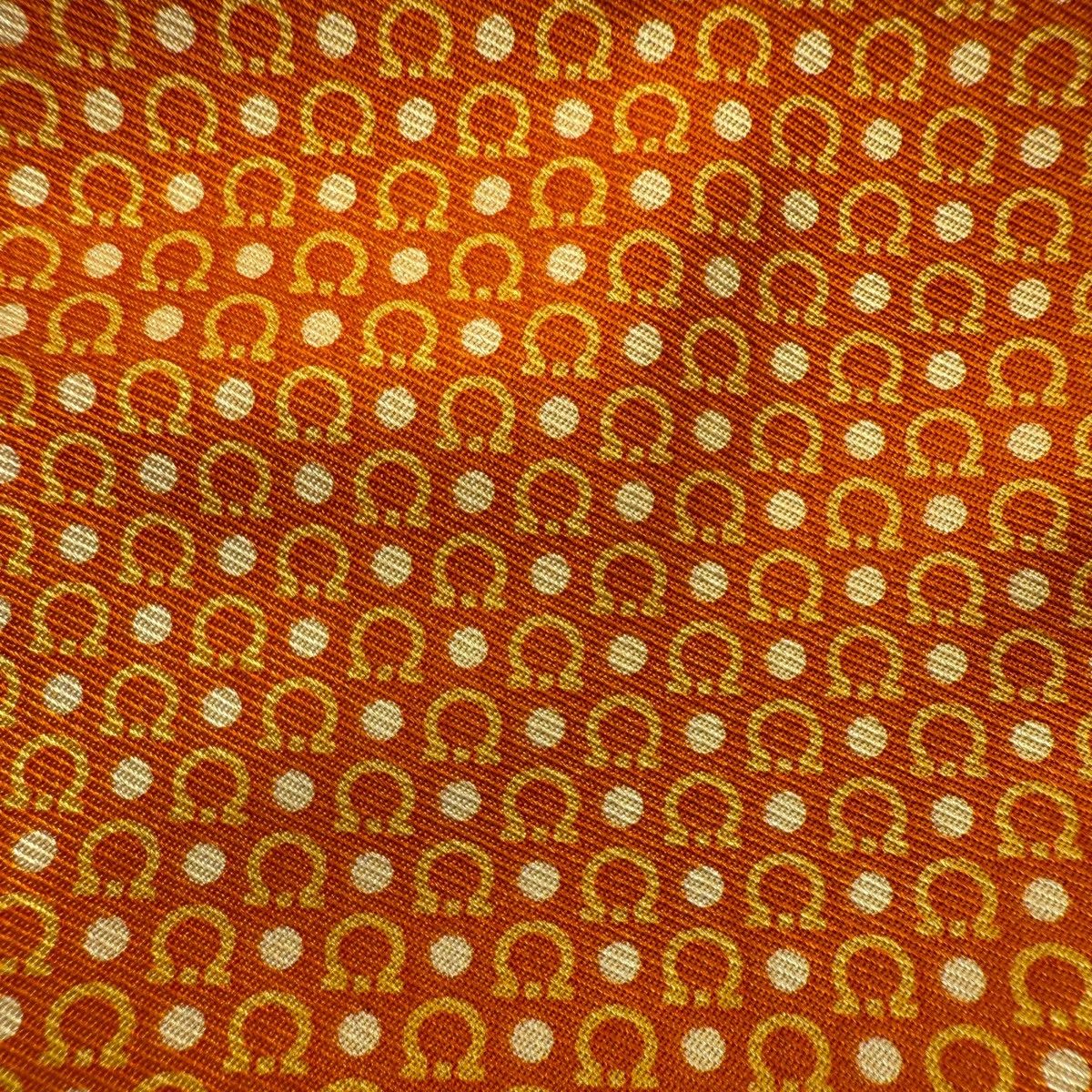 Salvatore Ferragamo Salvatore Ferragamo Silk Tie,Orange, Made in Italy, Like New Size ONE SIZE - 3 Thumbnail