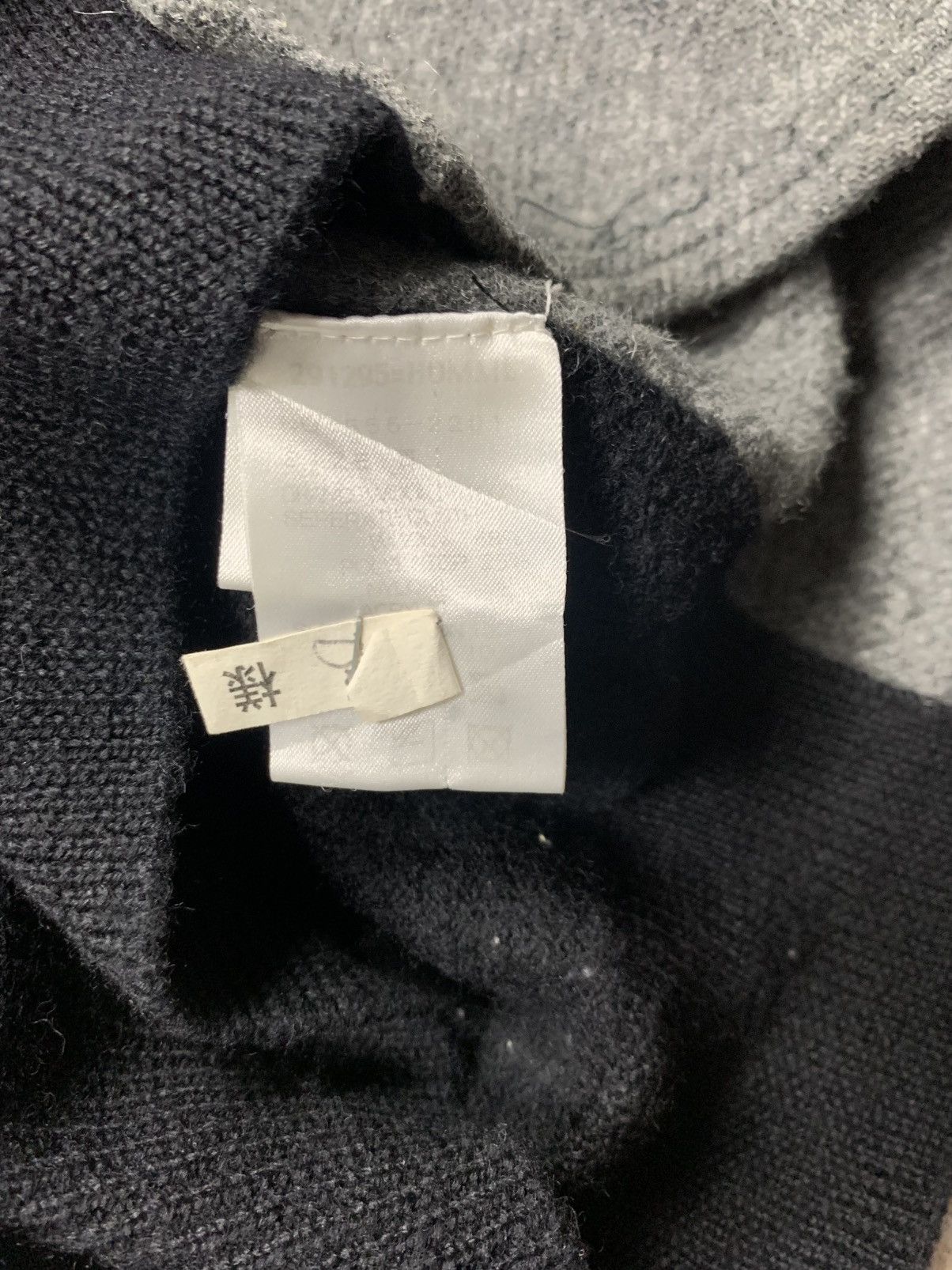 291295=Homme 291295 Homme Full zip knit jacket Size US M / EU 48-50 / 2 - 7 Thumbnail
