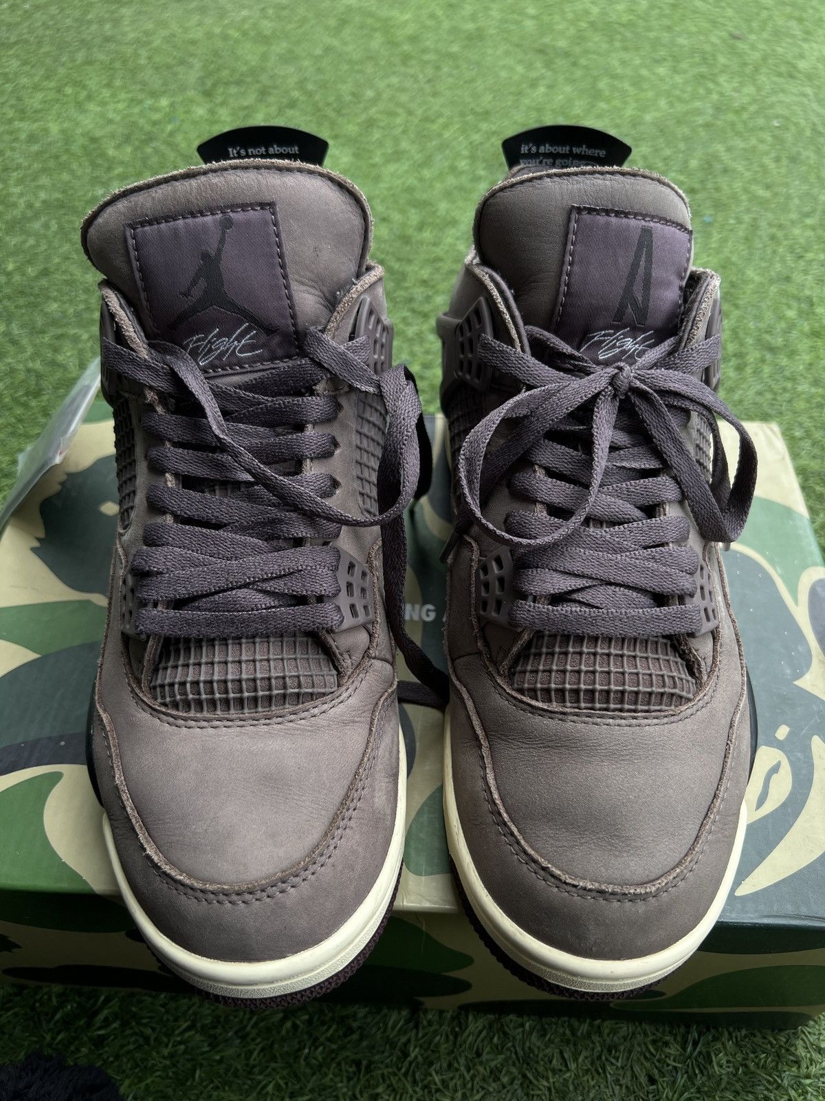 A Ma Maniere × Jordan Brand 💥Jordan 4 Retro SP A Ma Maniére Violet Ore DV6773-220 Size US 9 / EU 42 - 4 Thumbnail