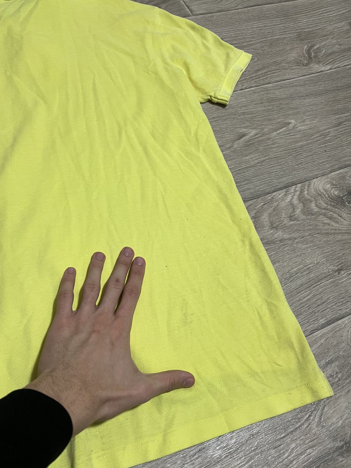 Polo Ralph Lauren × Vintage POLO RALPH LAUREN NUMBER 3 YELLOW POLO SHIRT Size US M / EU 48-50 / 2 - 9 Thumbnail