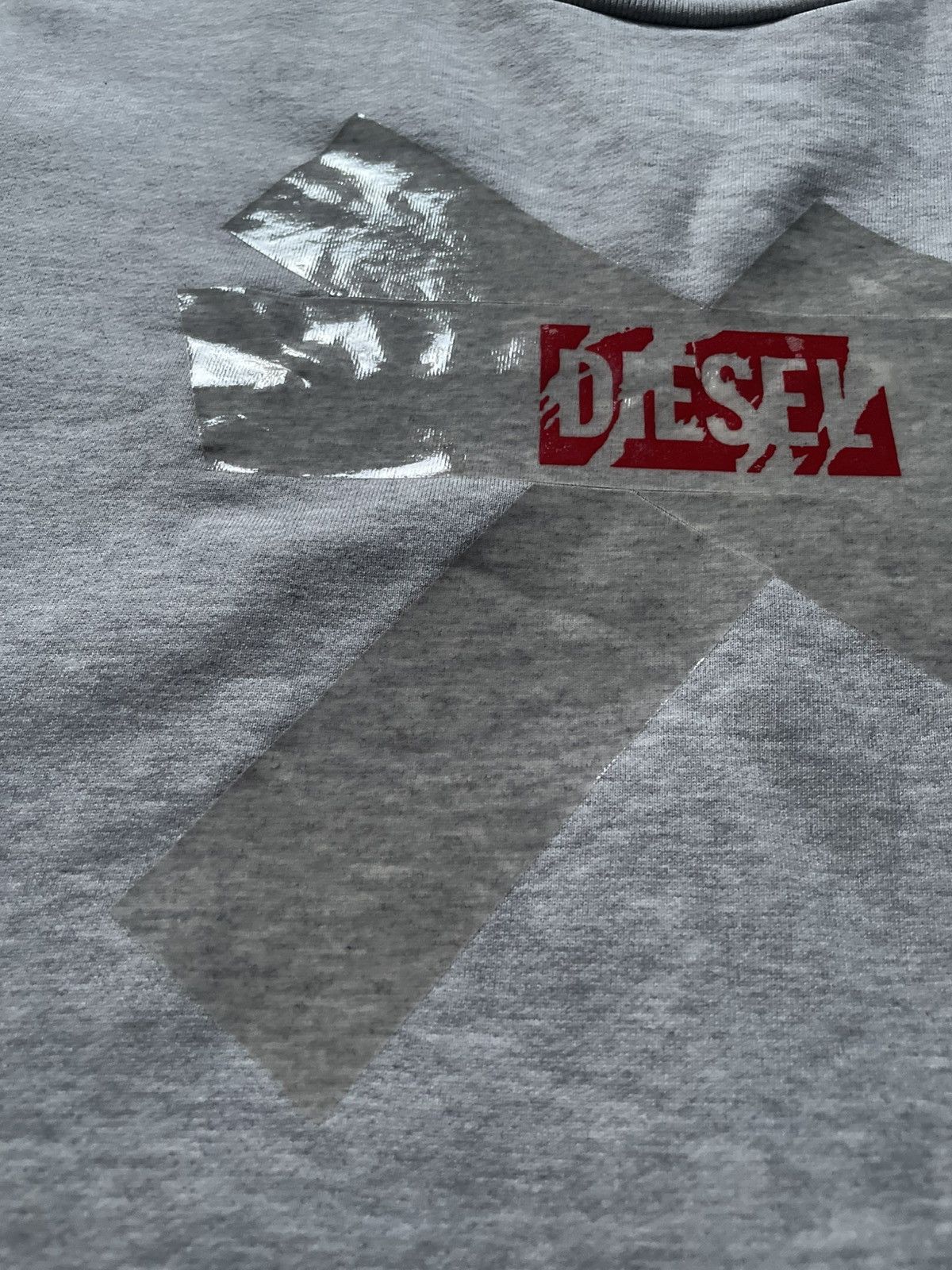 Diesel Diesel S-Bay Gray Sweatshirt Crewneck Size XXL Size US XXL / EU 58 / 5 - 11 Thumbnail