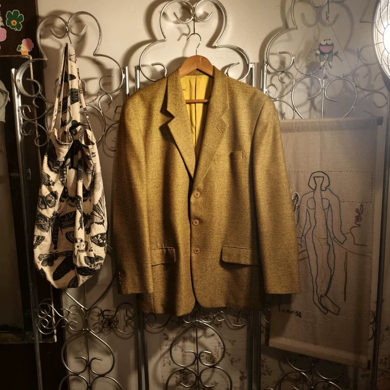 Vintage Kenzo Homme Vintage Wool Blazer - dmc Size US M / EU 48-50 / 2 - 1 Thumbnail