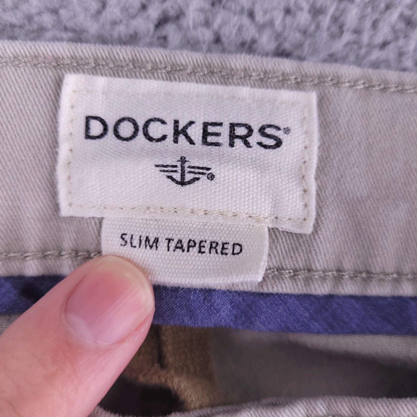 Dockers DOCKERS Slim PANTS Mens 32x31 Chino Khaki Tan Beige Casual Front Flat Front Tapered Size US 32 / EU 48 - 3 Thumbnail