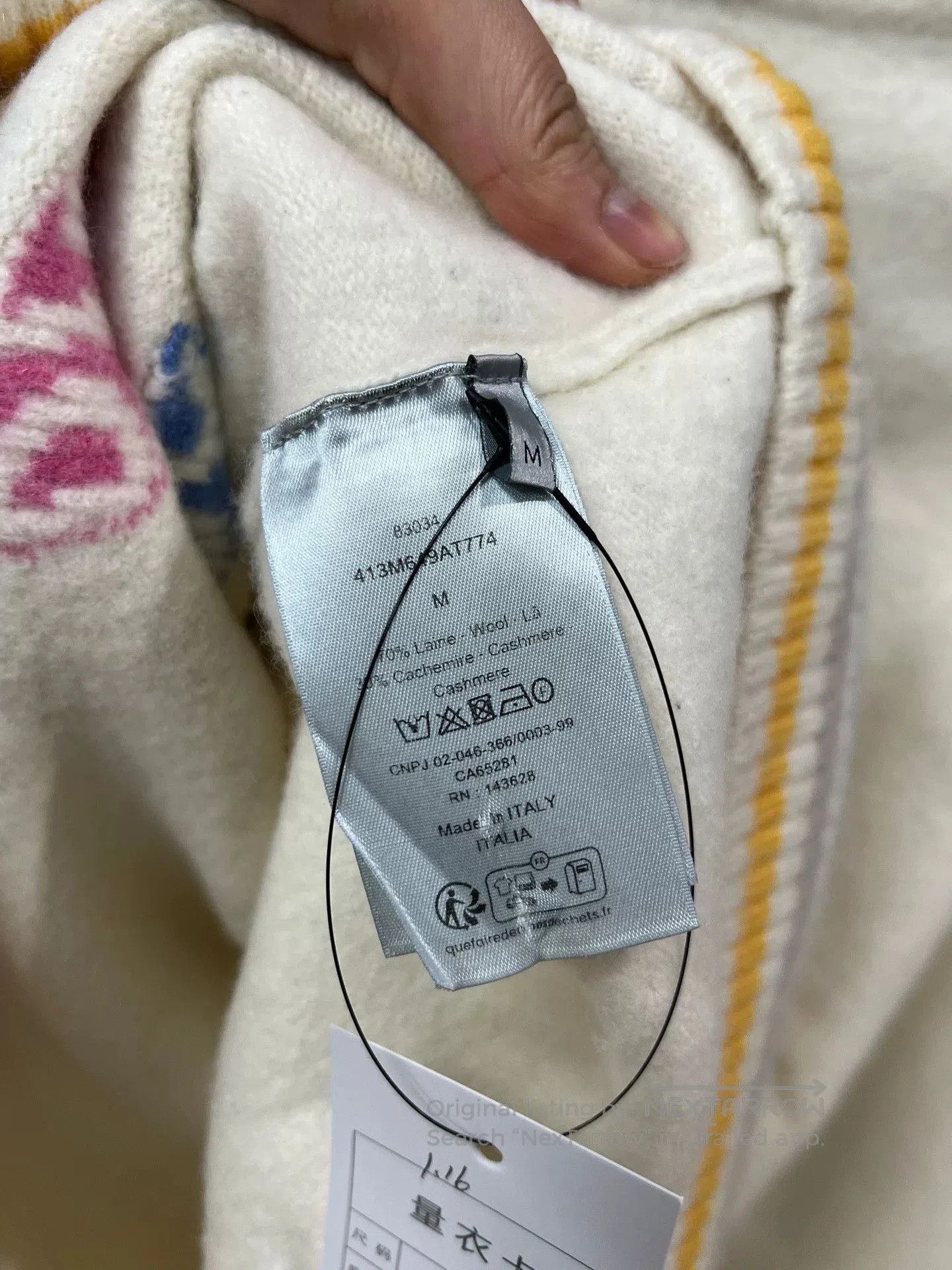 Dior Dior Cashmere Sweater. Size M / US 6-8 / IT 42-44 - 4 Thumbnail