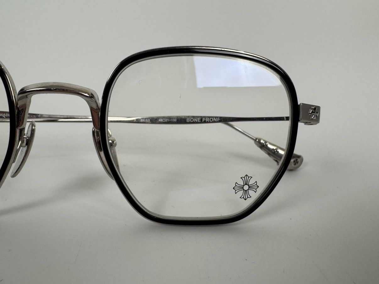 Chrome Hearts Chrome Hearts Bone Prone Silver Sunglasses Size ONE SIZE - 4 Thumbnail