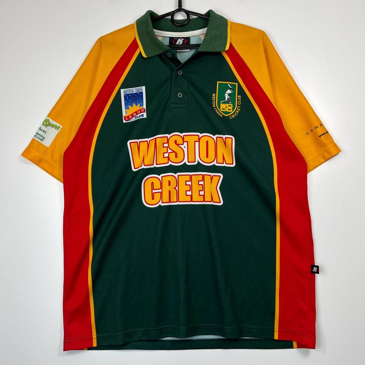 Other Weston Creek Cricket Club Polo Shirt Kombat Sports Jersey L Size US L / EU 52-54 / 3 - 1 Thumbnail