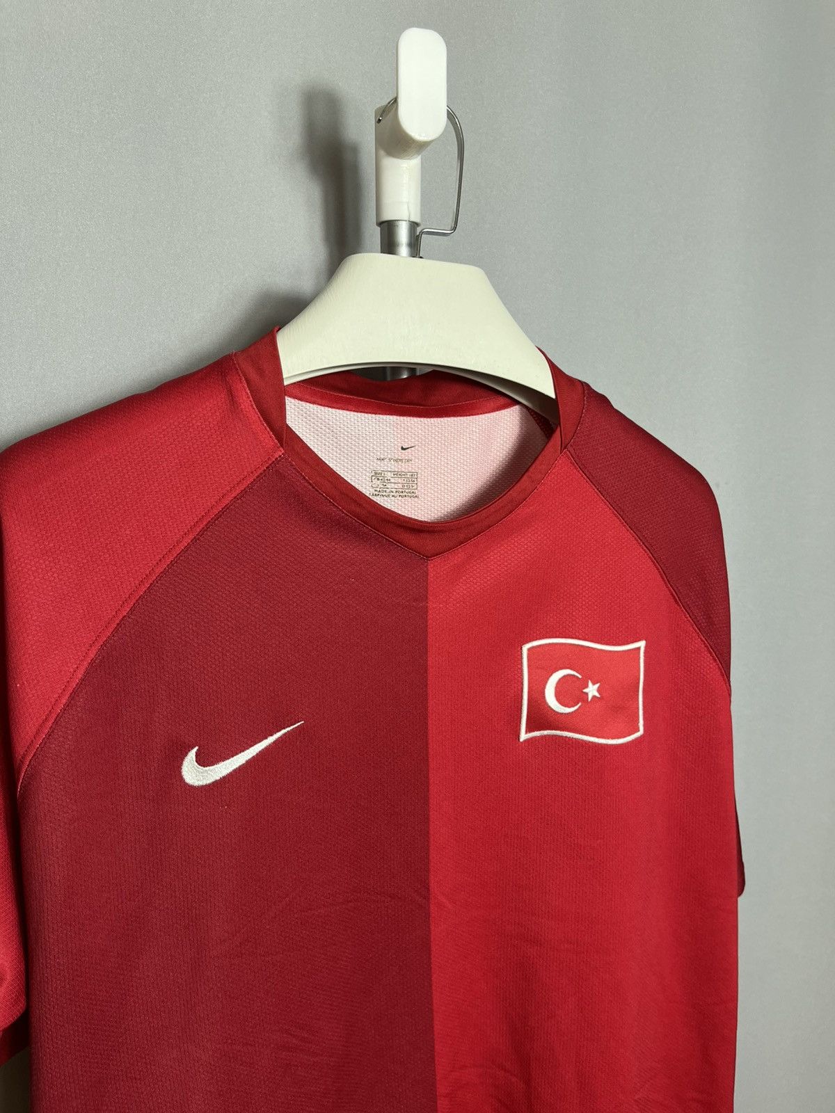 Nike Turkey 2006 - 2007 Home football Nike shirt national team Size US L / EU 52-54 / 3 - 2 Thumbnail