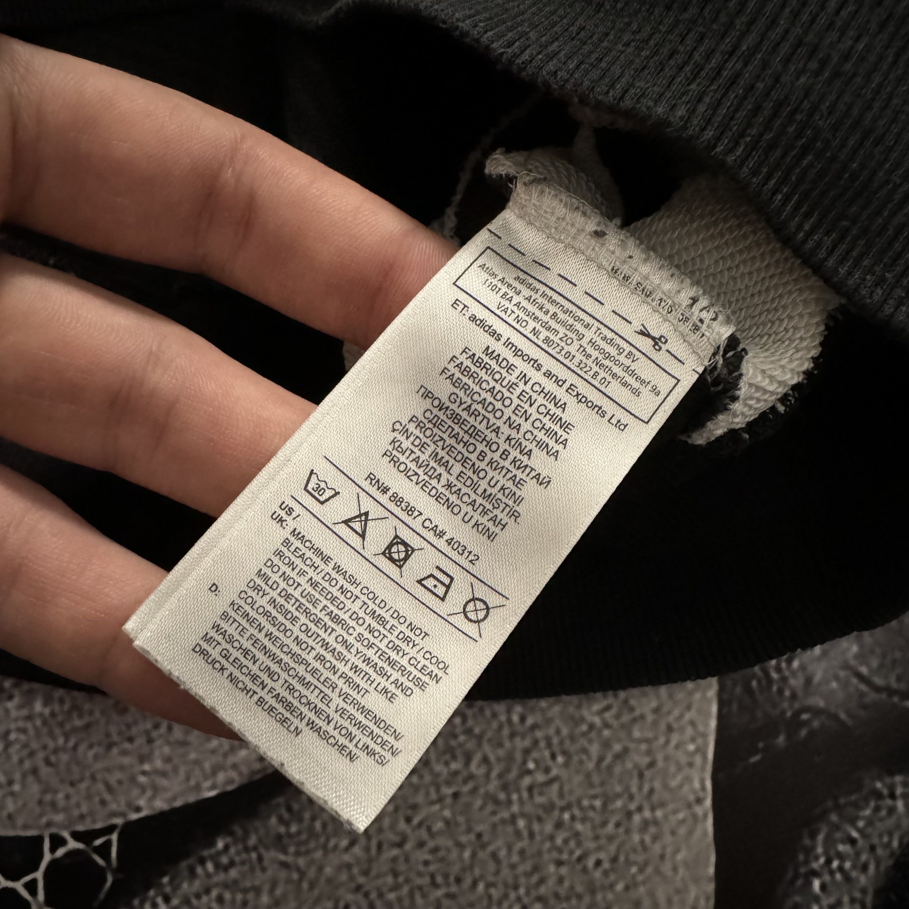 Adidas ADIDAS EQUIPMENT VINTAGE BAGGY HOODIE Y2K Size US M / EU 48-50 / 2 - 6 Thumbnail