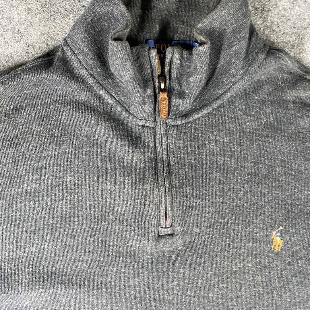 Polo Ralph Lauren Vintage Polo Ralph Lauren Haft Zipper Small logo Sweatshirt Size US XXL / EU 58 / 5 - 4 Thumbnail