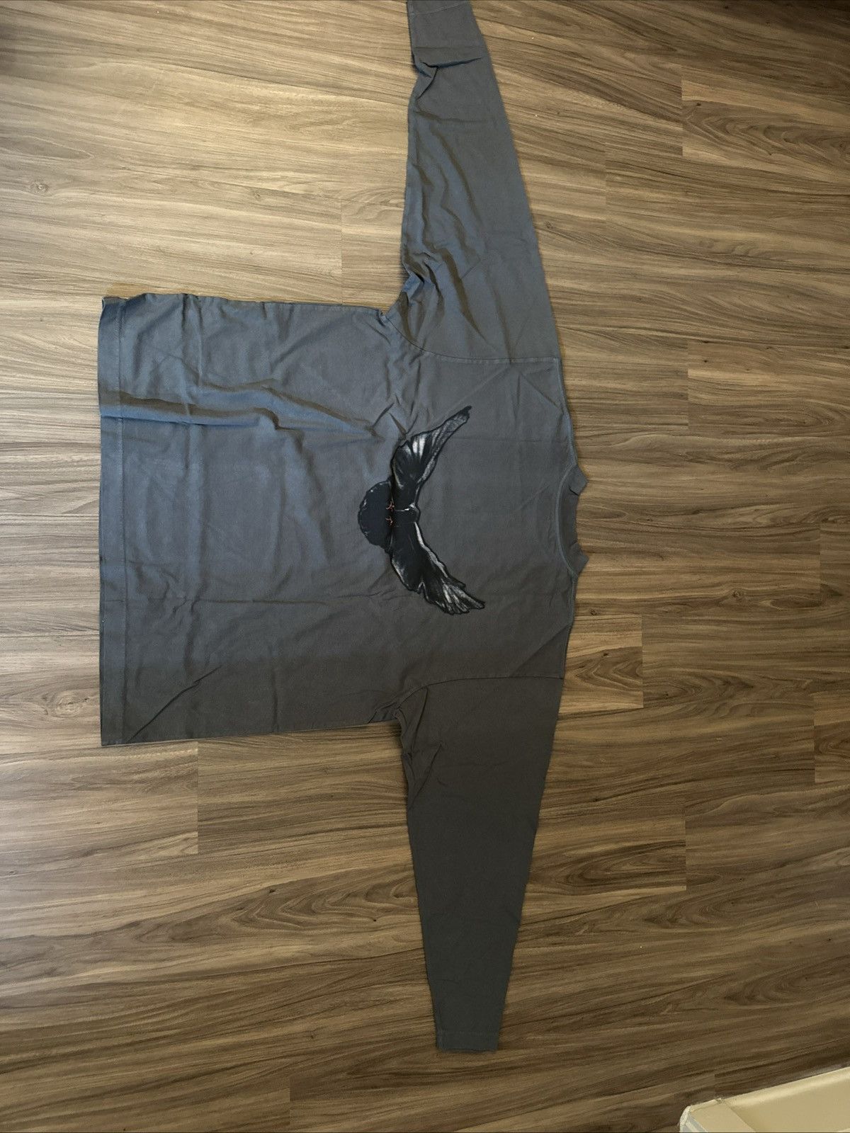 Balenciaga × Gap × Yeezy Yeezy Gap Balenciaga 10A Dove Long Sleeve Dark Grey Size L Size US L / EU 52-54 / 3 - 6 Thumbnail