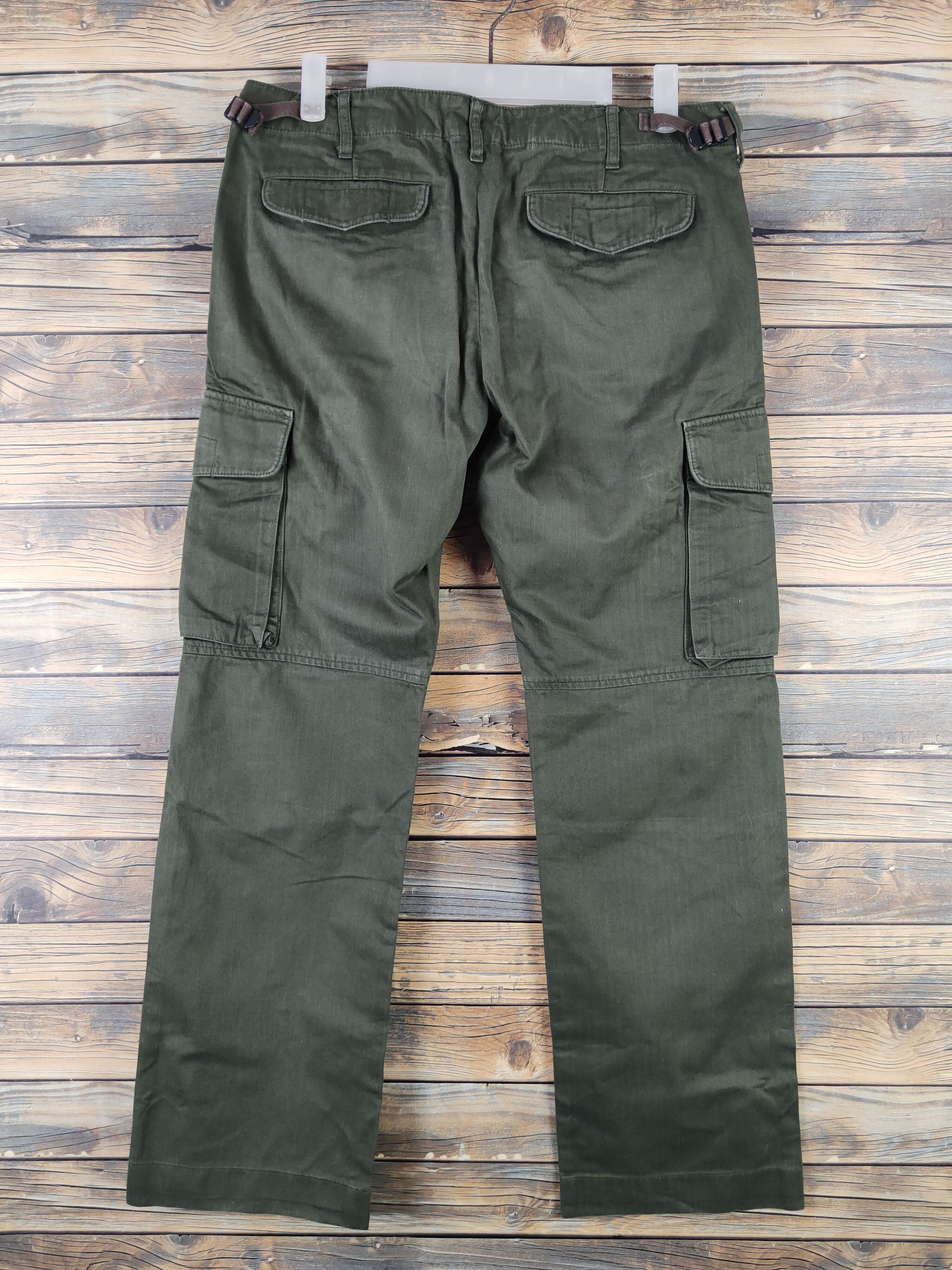 United Arrows DL Beauty& Youth -United Arrows Green Cargo Pants #863 Size US 31 - 7 Thumbnail