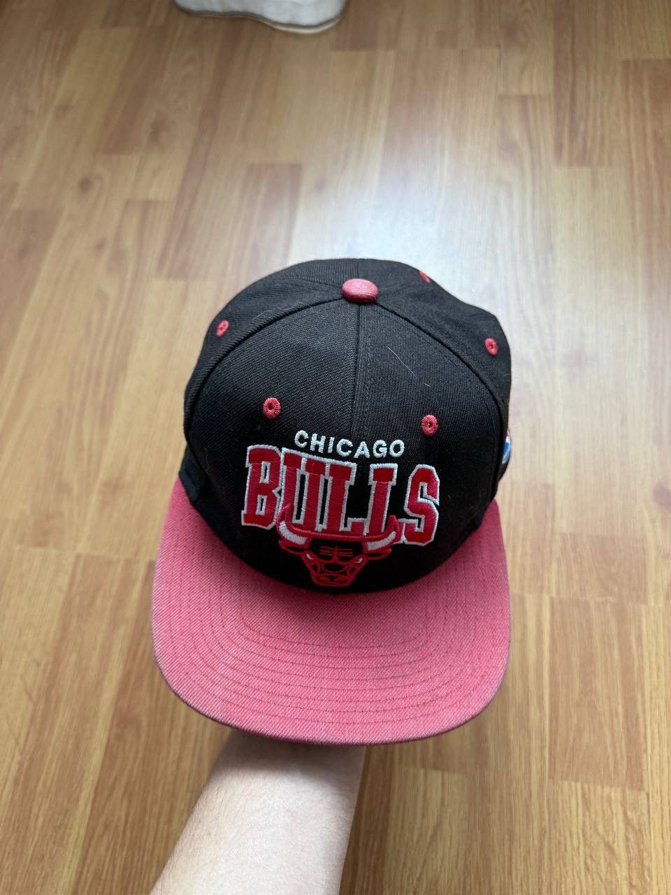 NBA Vintage Chicago Bulls Snapback Hat Cap Size ONE SIZE - 2 Thumbnail