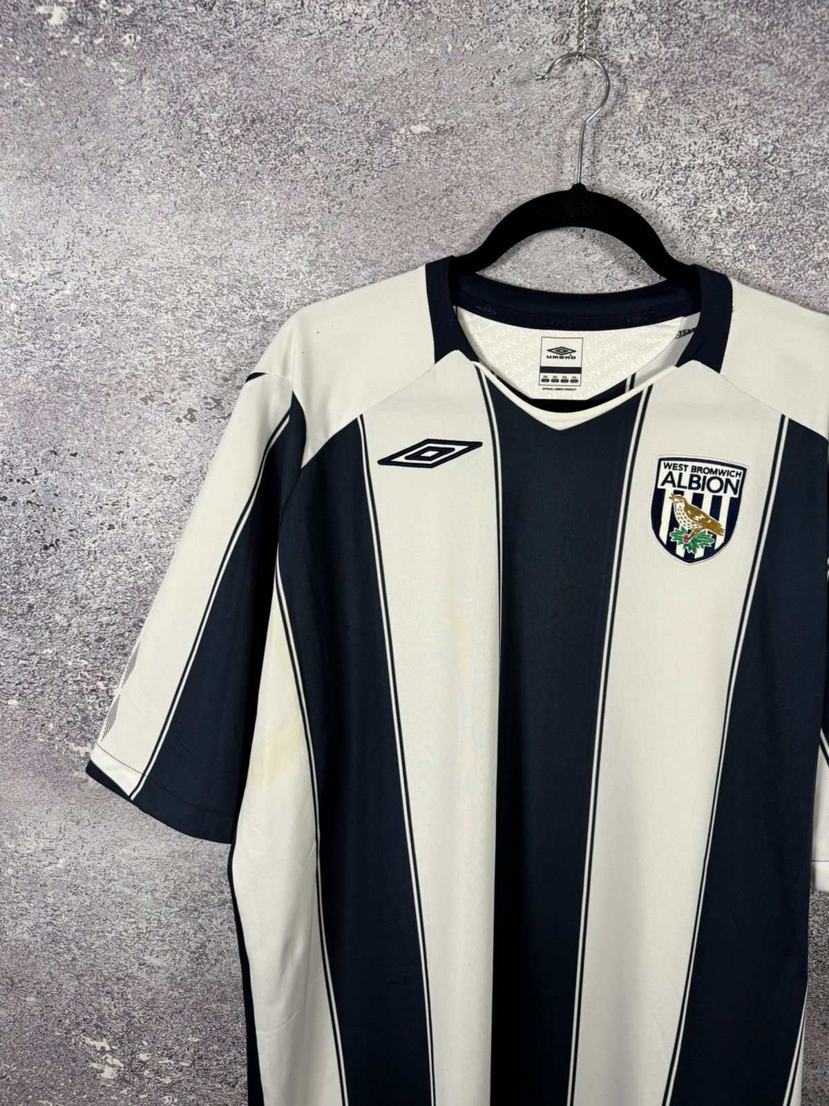 Umbro × Vintage Vintage West Bromwich Albion 2008/09 Umbro Jersey Blokcore Size US XXL / EU 58 / 5 - 3 Thumbnail