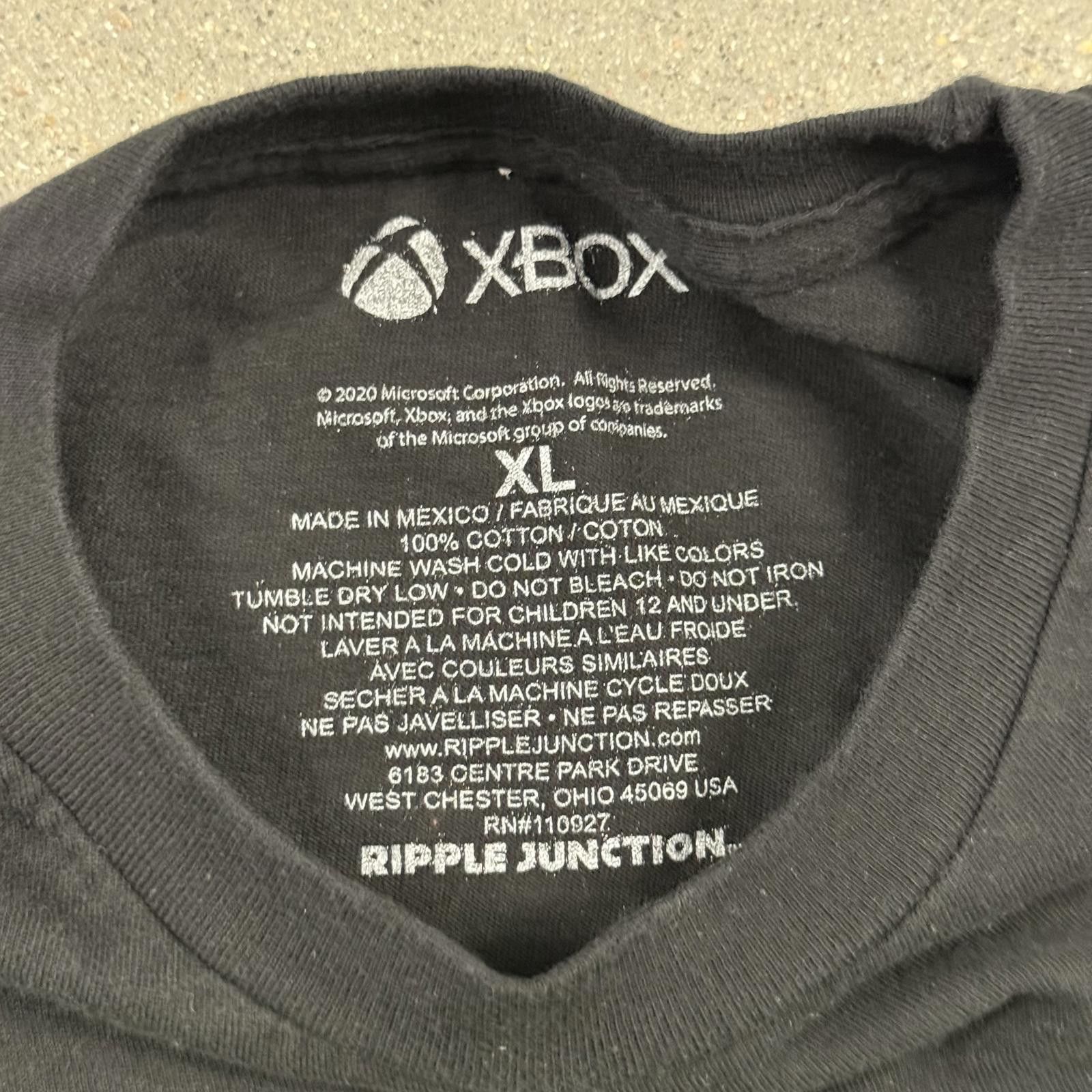 Other Official Xbox Logo T-Shirt Black - XL Size US XL / EU 56 / 4 - 3 Thumbnail
