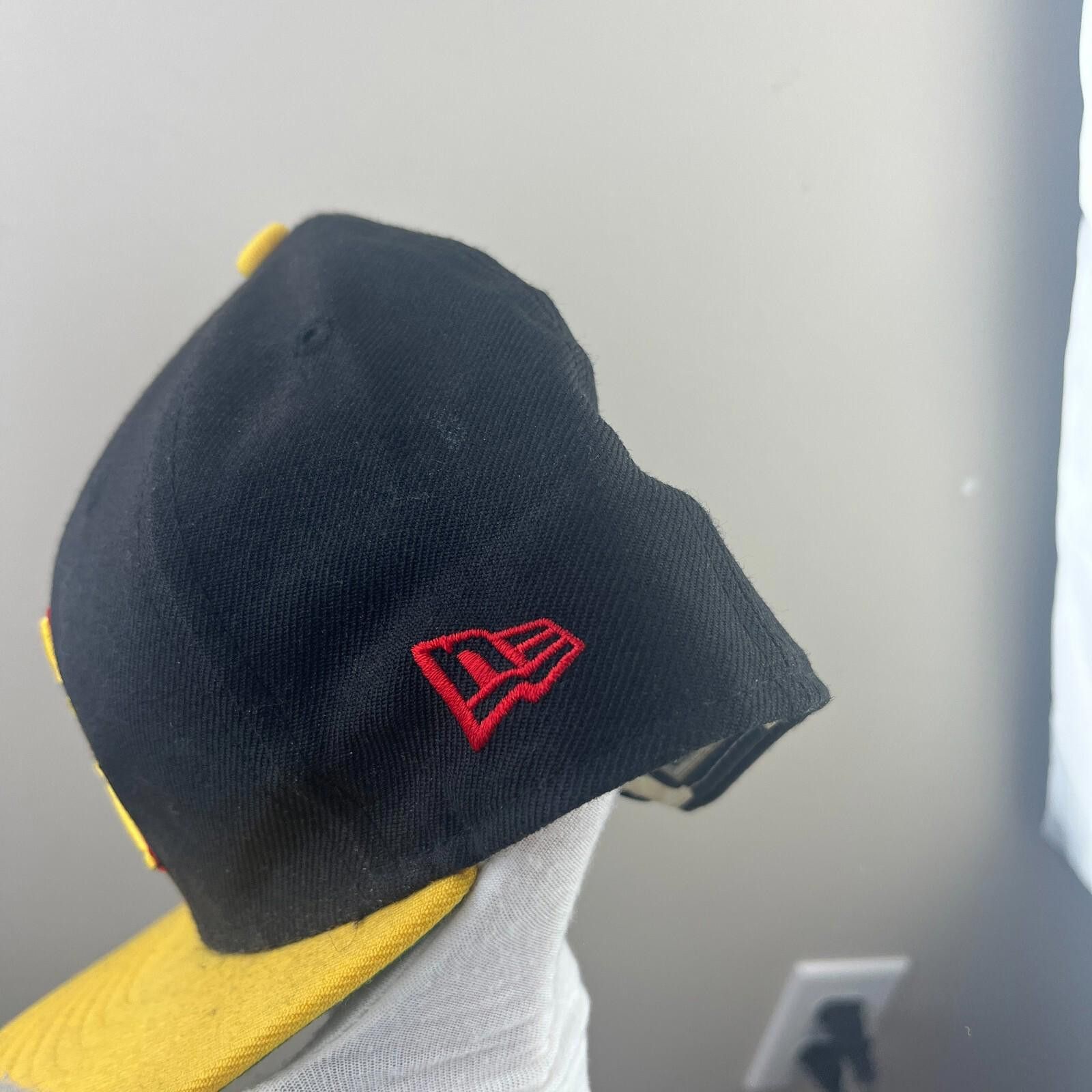 New Era Vintage California Angels New Era Fitted Hat Size 7 1/2 35th Size ONE SIZE - 4 Thumbnail