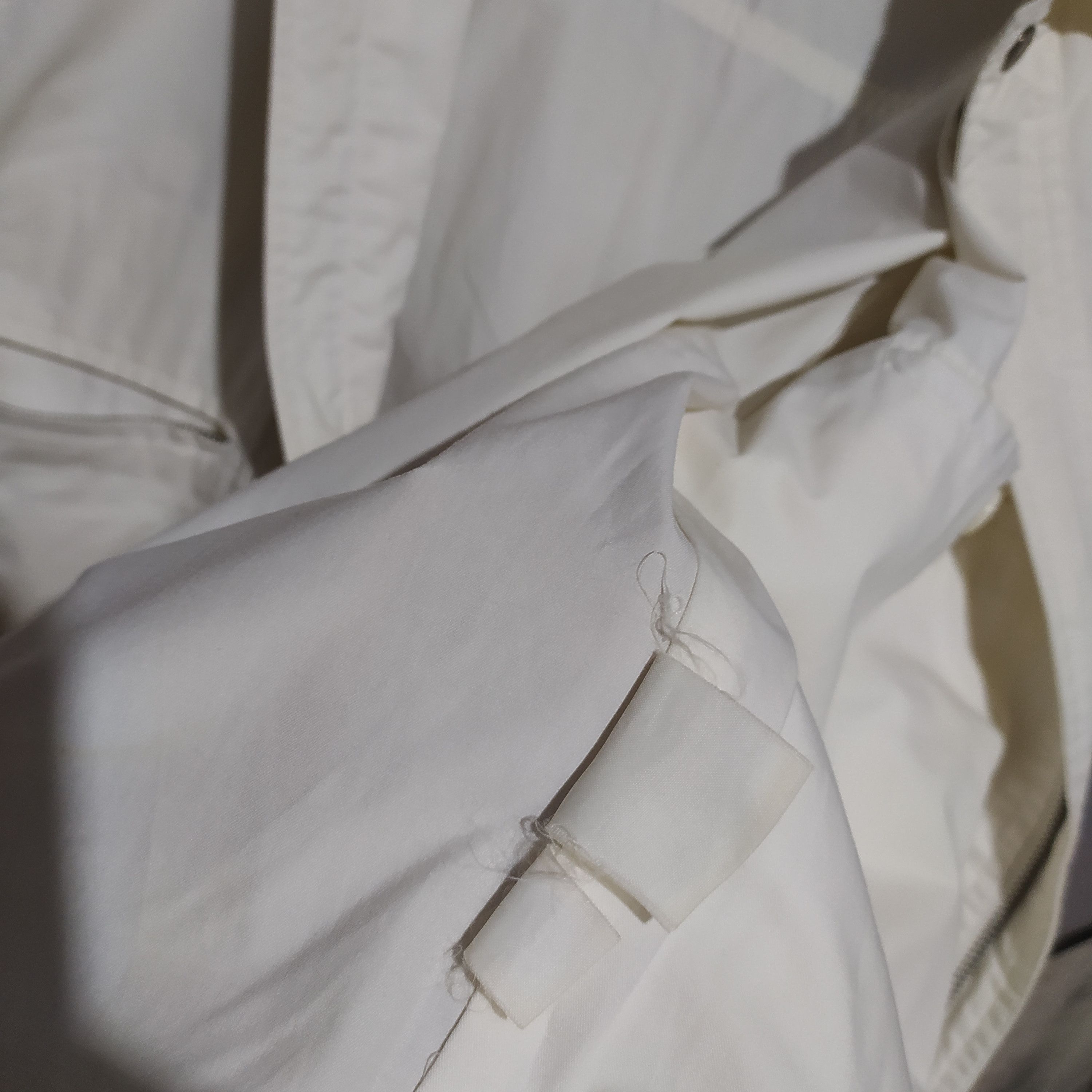 Vintage × Yves Saint Laurent Vintage YSL x Yves Saint Laurent Jacket White On White Size US M / EU 48-50 / 2 - 7 Thumbnail