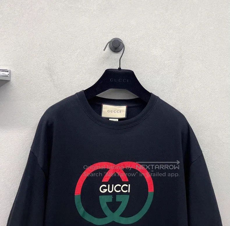 Gucci Gucci Black double G short sleeves Size US M / EU 48-50 / 2 - 4 Thumbnail