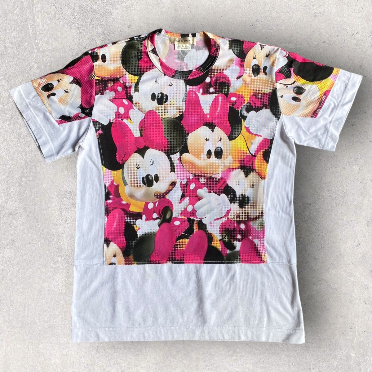 SS21 Cut And Sew Minnie Mouse T Shirt
