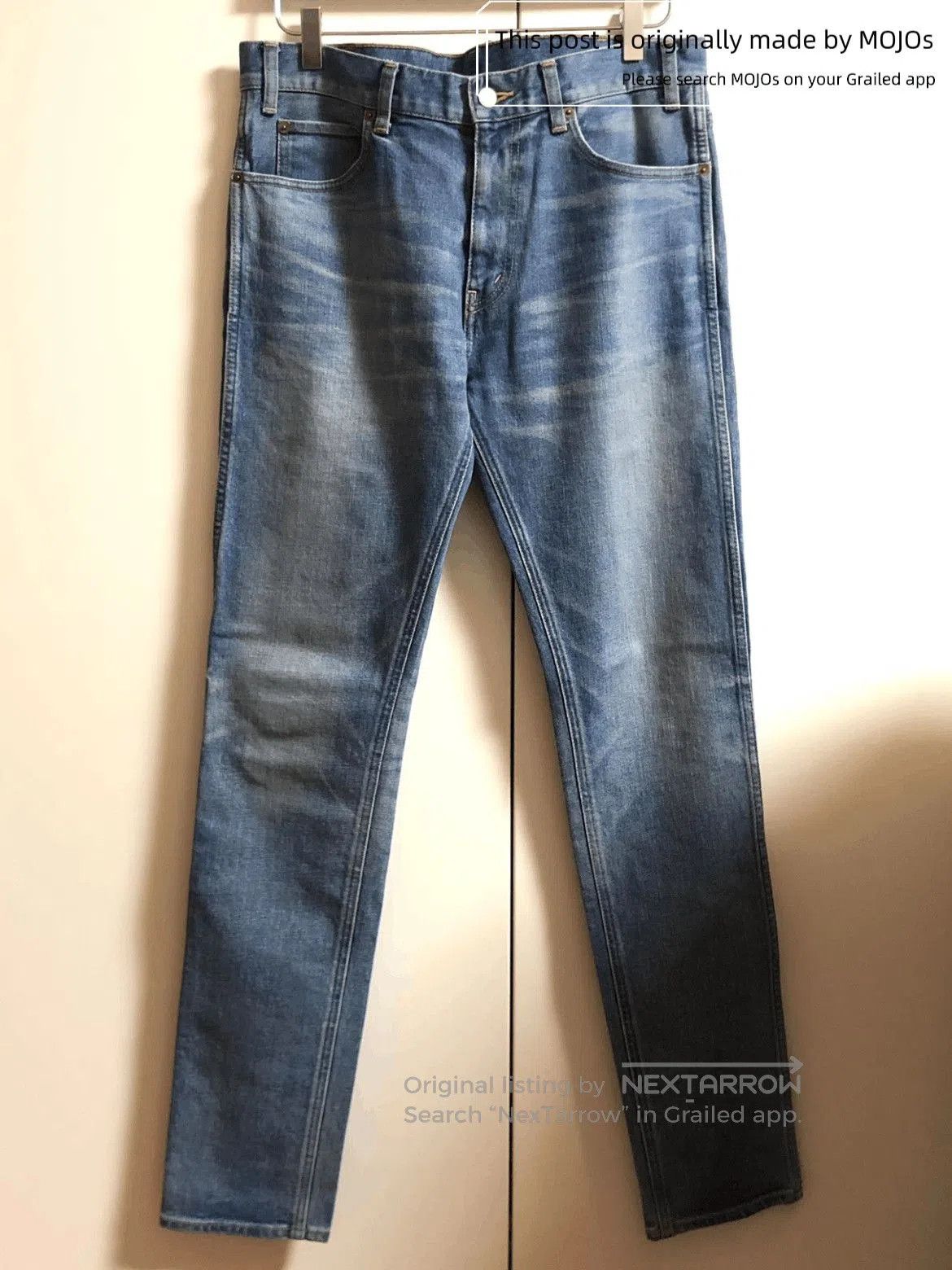 Celine Celine 20AW Union Wash Straight Leg Denim. Size US 31 - 1 Thumbnail