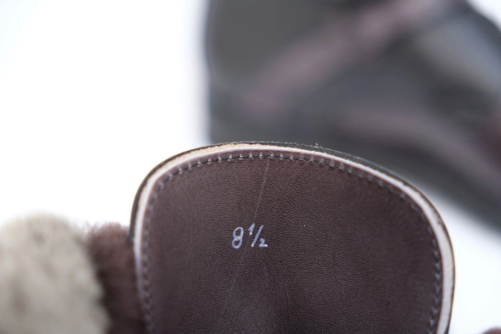 Santoni NEW Santoni Black Leather Derby Boots EU 42.5 UK 8.5 US 9.5 Size US 9.5 / EU 42-43 - 7 Thumbnail