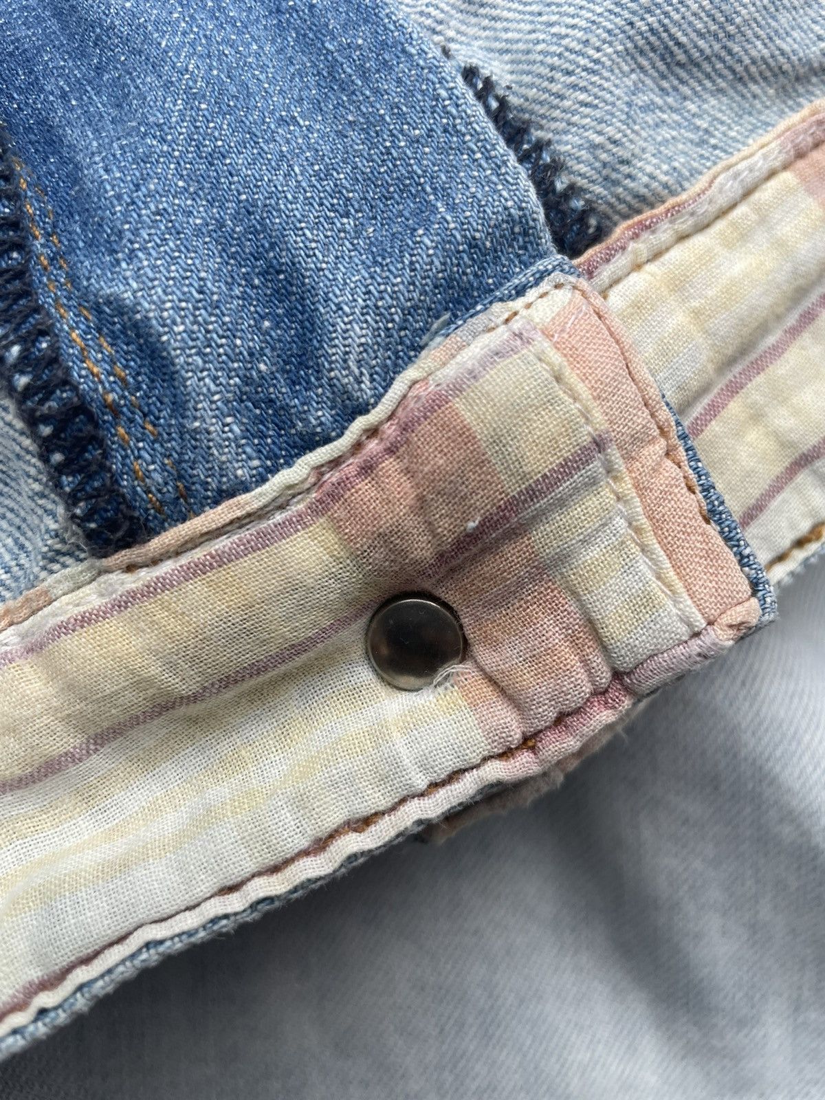Japanese Brand Dominte Double Waist Denim Short Size US 39 - 18 Thumbnail