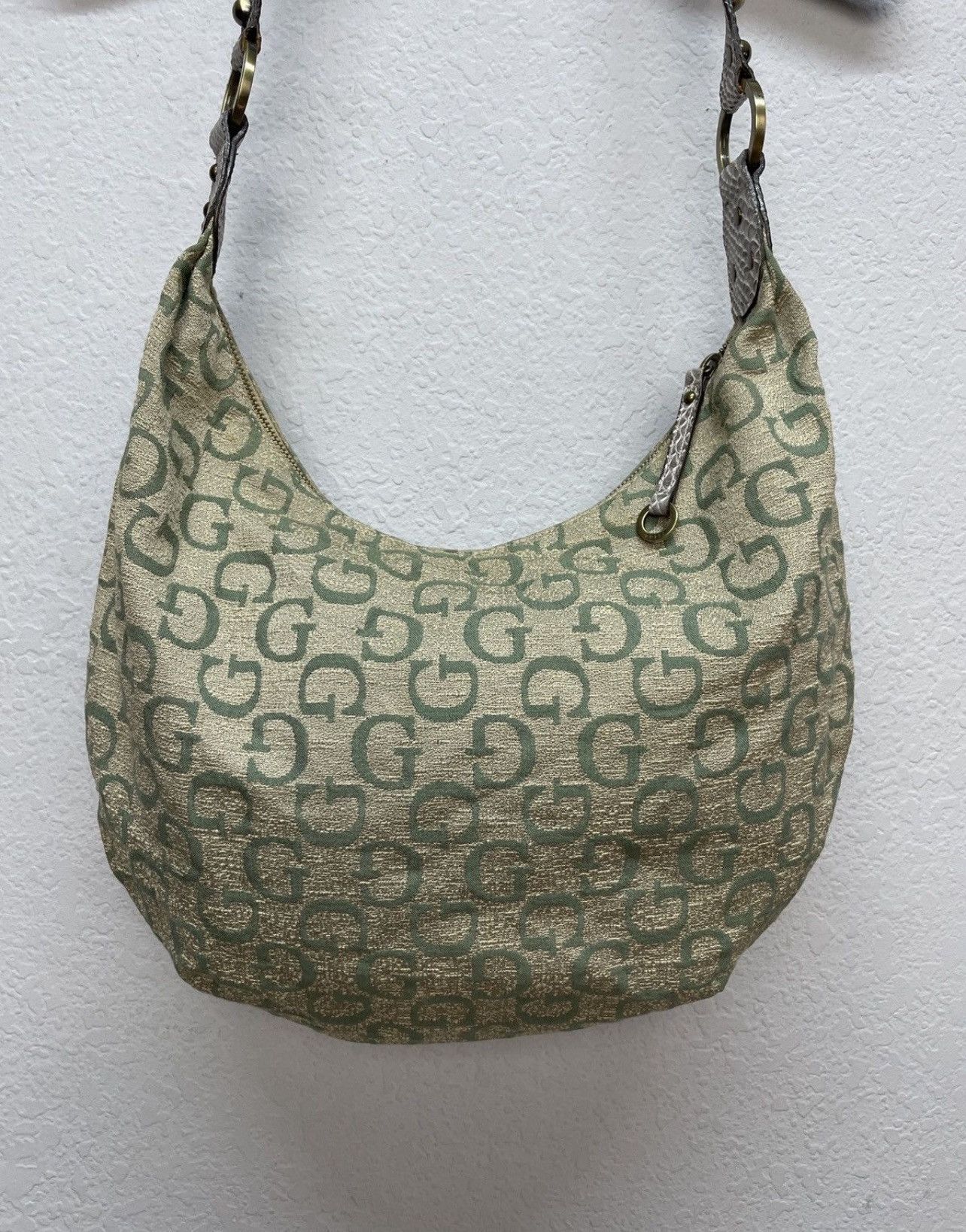 Guess Rare Y2K Vintage GUESS Baguette Shoulder Bag Denim Size ONE SIZE - 13 Thumbnail