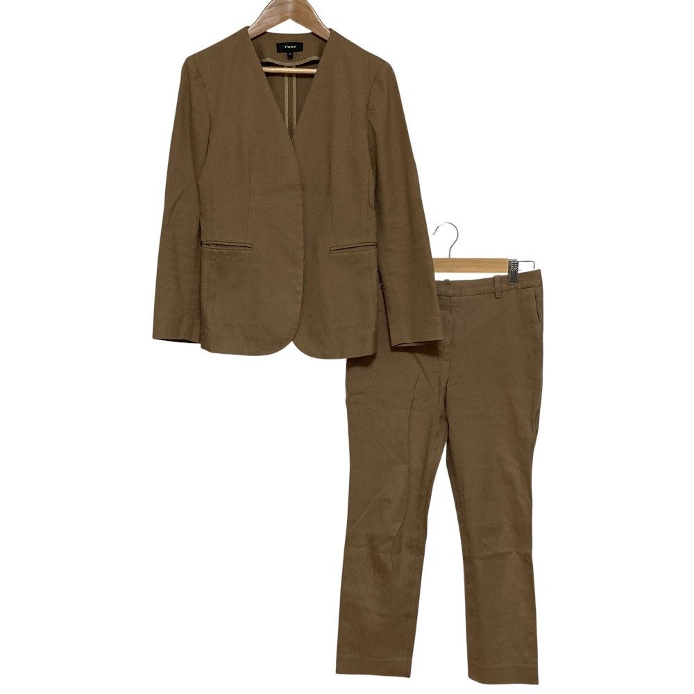 Theory Theory Theory STRETCH CANVAS Suit Set Textile Suits DUTY FREE for USA Size ONE SIZE - 1 Thumbnail