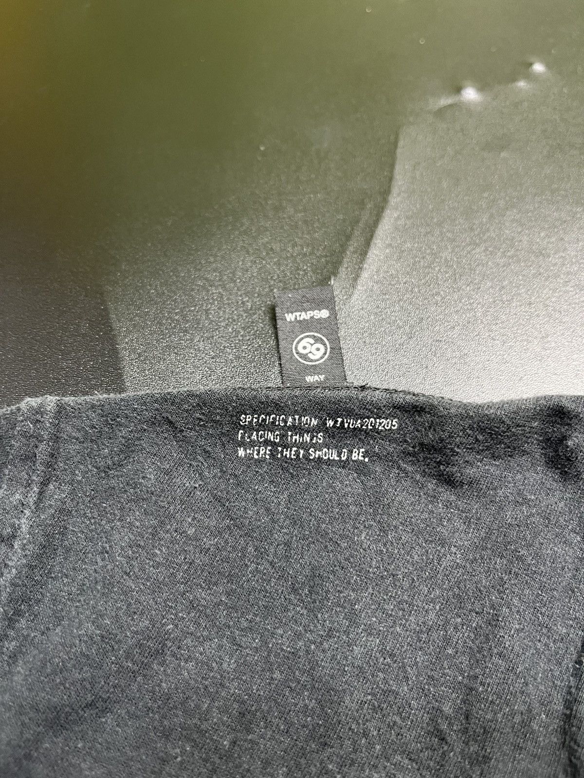 Hysteric Glamour × Japanese Brand × Wtaps Japanese Wtaps Pocket black tees Size US M / EU 48-50 / 2 - 7 Thumbnail