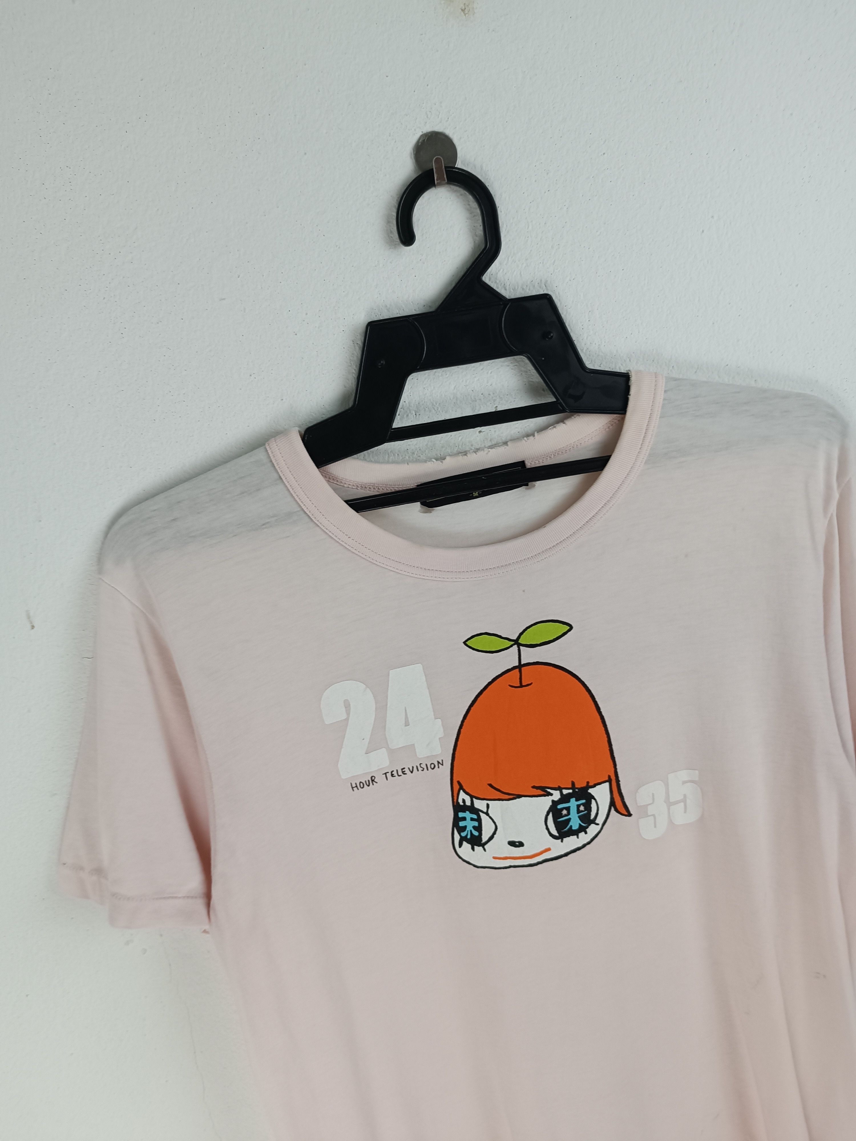 Japanese Brand THRASHED FADED VINTAGE 90'S 24 HOUR TELEVISION VERY RARE Size US M / EU 48-50 / 2 - 5 Thumbnail