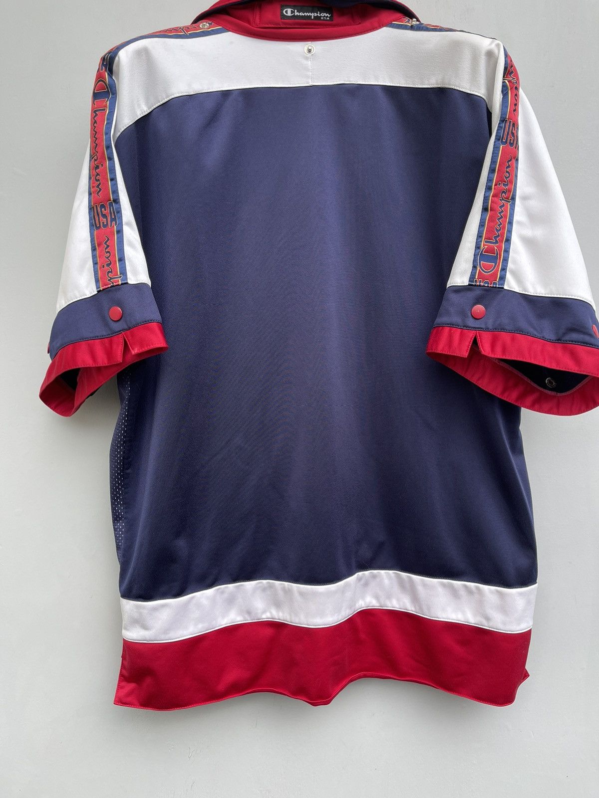 Champion 90's Champion USA Team NBA Olympics Short Sleeve Jacket Size US XL / EU 56 / 4 - 16 Thumbnail