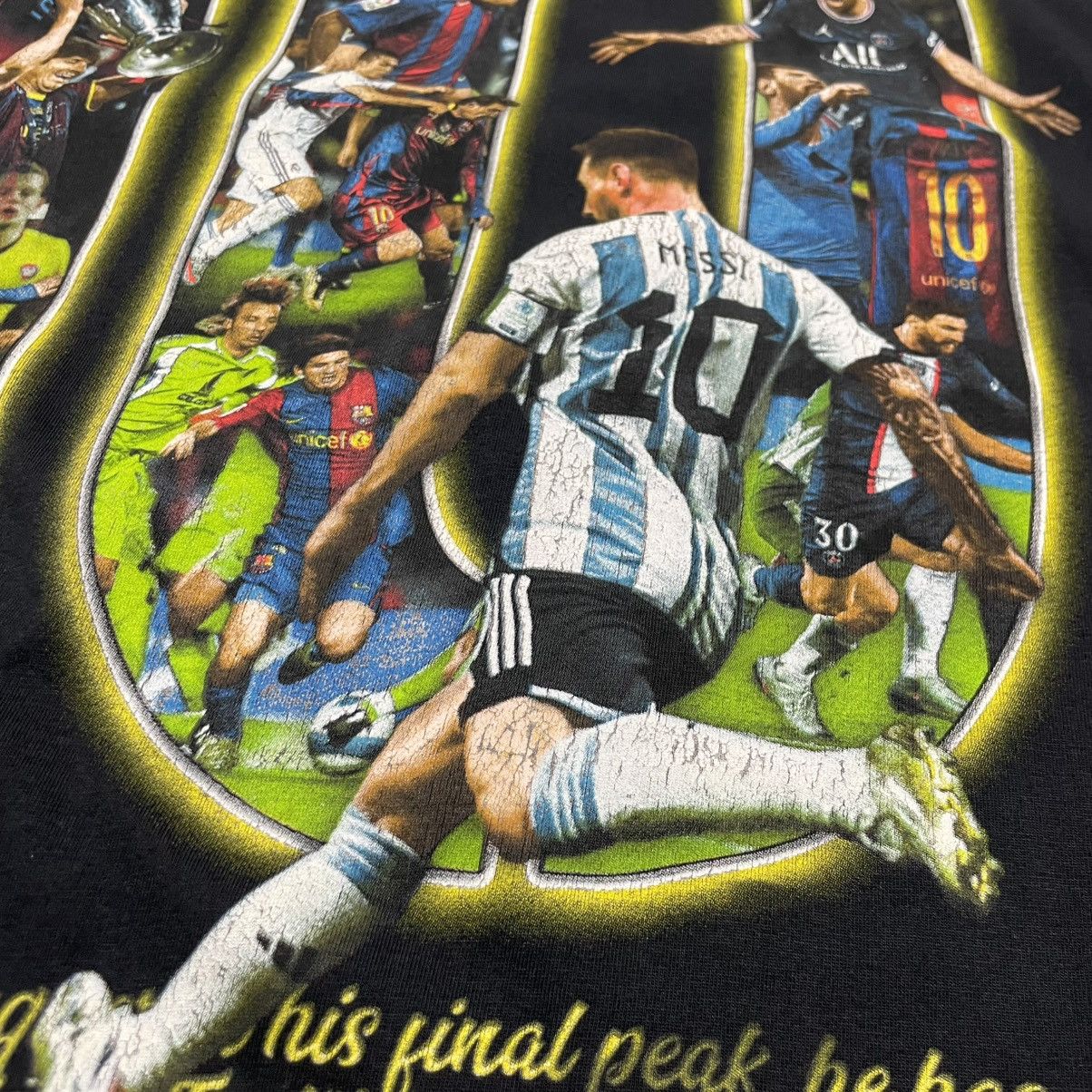 Marino Morwood Messi 10 Marino Morwood T Shirt Size US L / EU 52-54 / 3 - 17 Thumbnail
