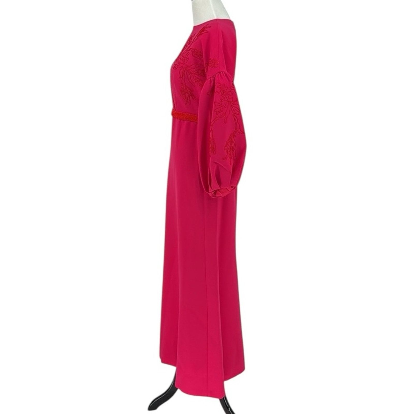 Sachin & Babi Sachin & Babi Aria Embroidered Dress Fuchsia Gown Size 2 Size XS / US 0-2 / IT 36-38 - 3 Thumbnail