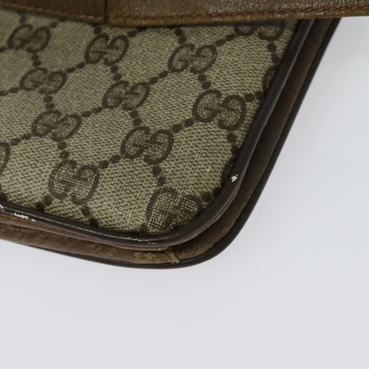 Gucci GUCCI GG Supreme Shoulder Bag Pvc Beige Gold Size ONE SIZE - 13 Thumbnail