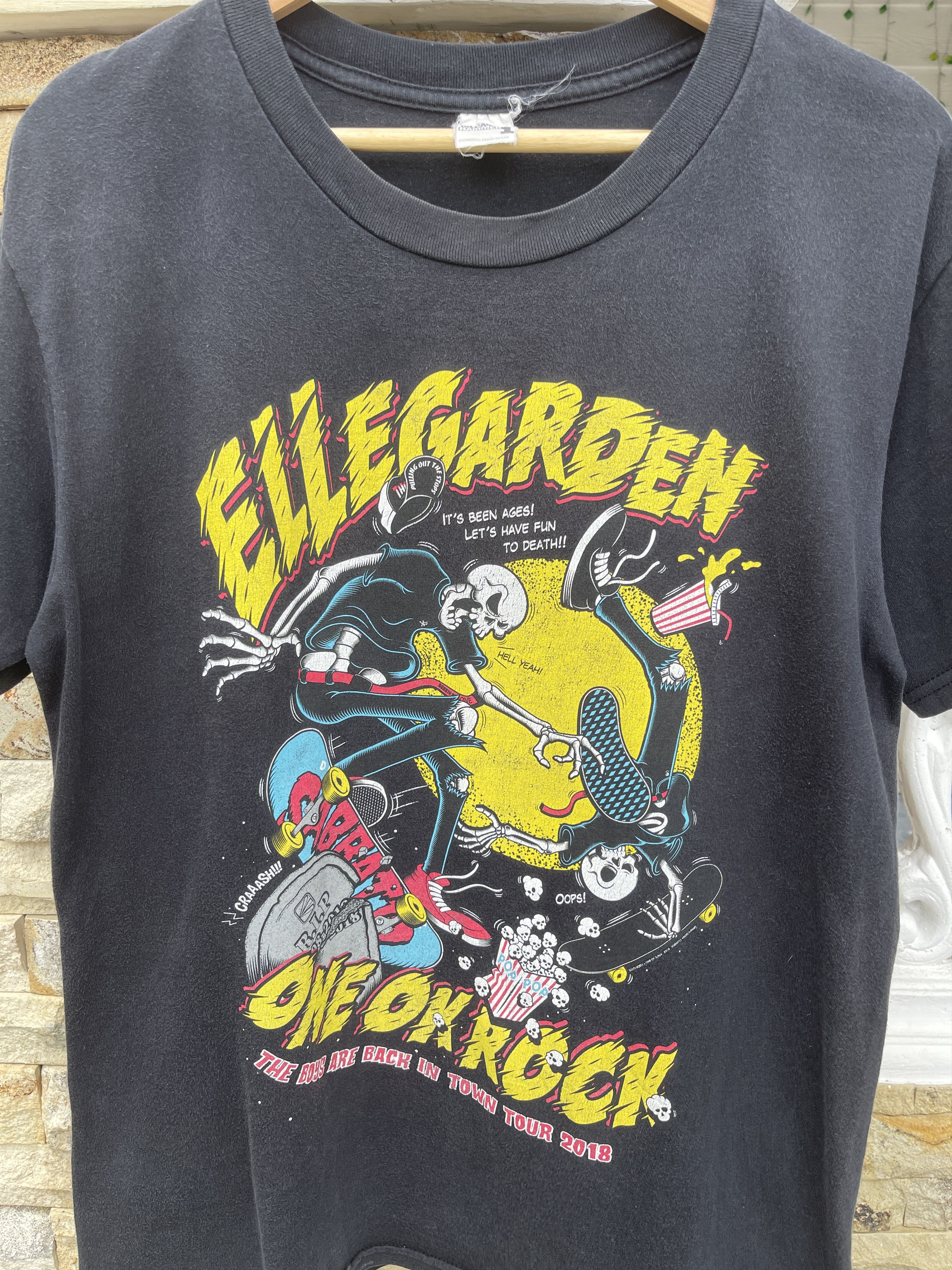Band Tees LastDrop🔥Ellegarden x One Ok Rock Sabbat13 Skateboarding Tee Size US M / EU 48-50 / 2 - 1 Thumbnail