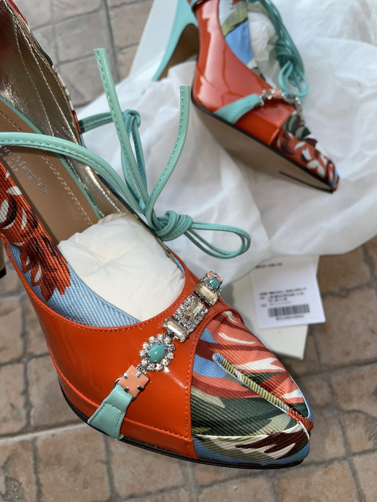 Maison Margiela Margiela 2022 FW Couture Monster Tabi Heel Size US 7 / IT 37 - 8 Thumbnail
