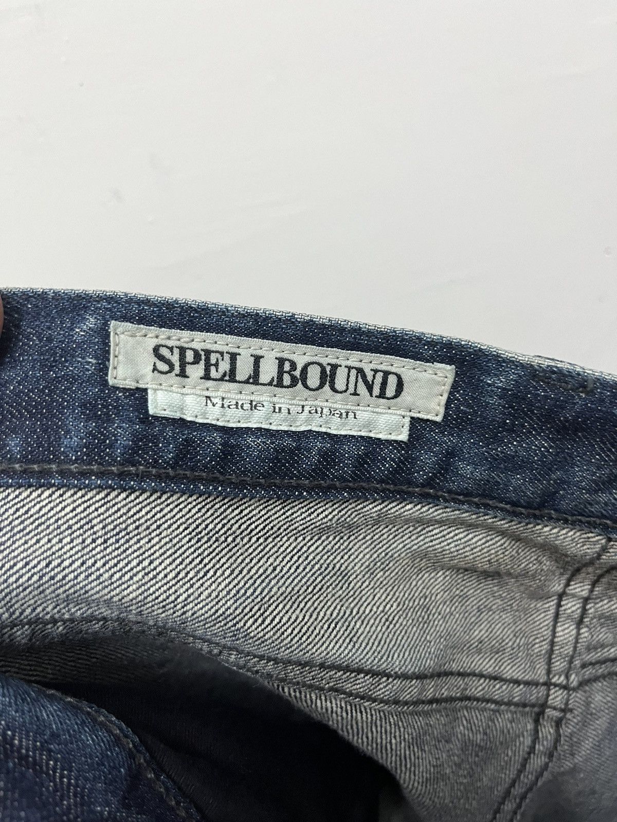Indigo Vintage Spellbound Japan Low Rise Indigo Denim Size US 30 / EU 46 - 10 Thumbnail