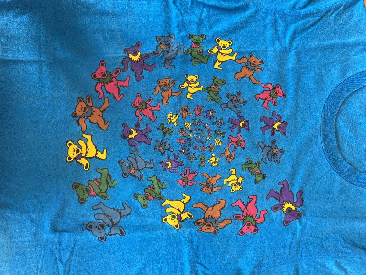 Band Tees Vintage 90’ Grateful Dead "Spiral Bears" t-shirt Size US S / EU 44-46 / 1 - 3 Thumbnail