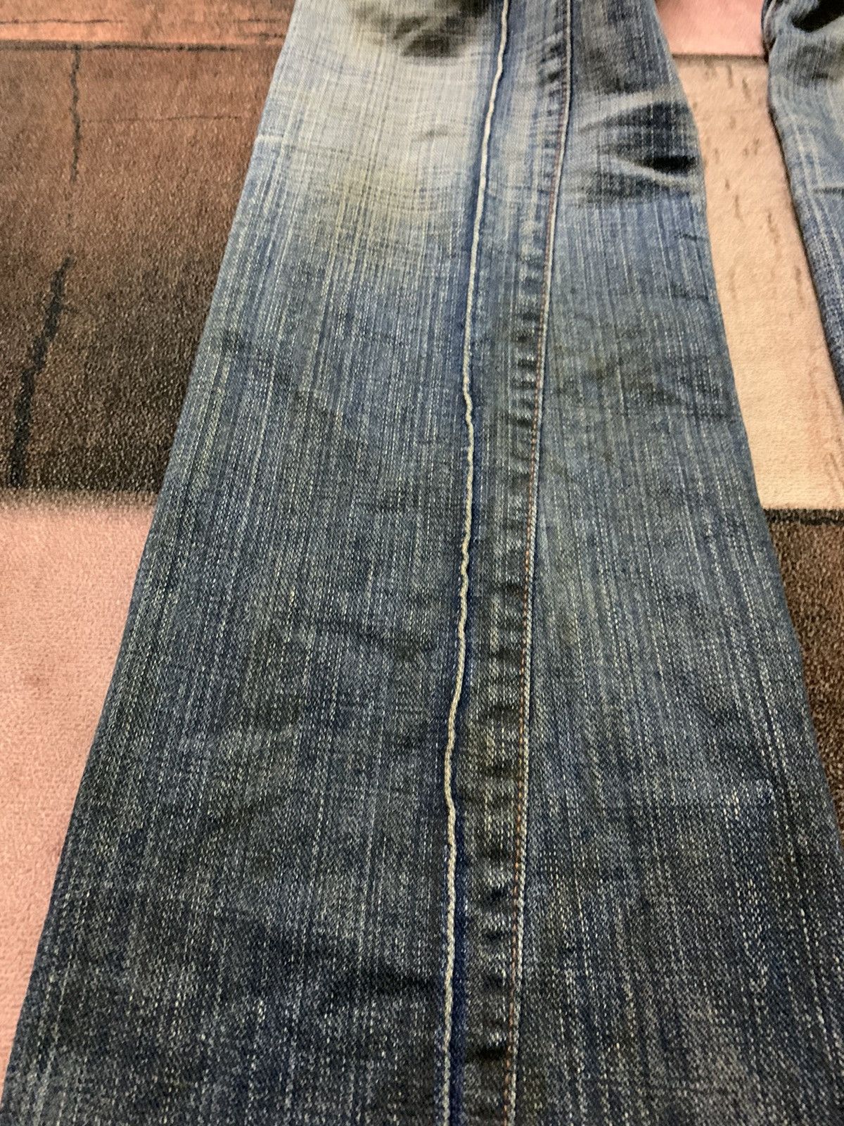 If Six Was Nine Flared rusty mud buffalo jeans obelisk style Size US 30 / EU 46 - 10 Thumbnail