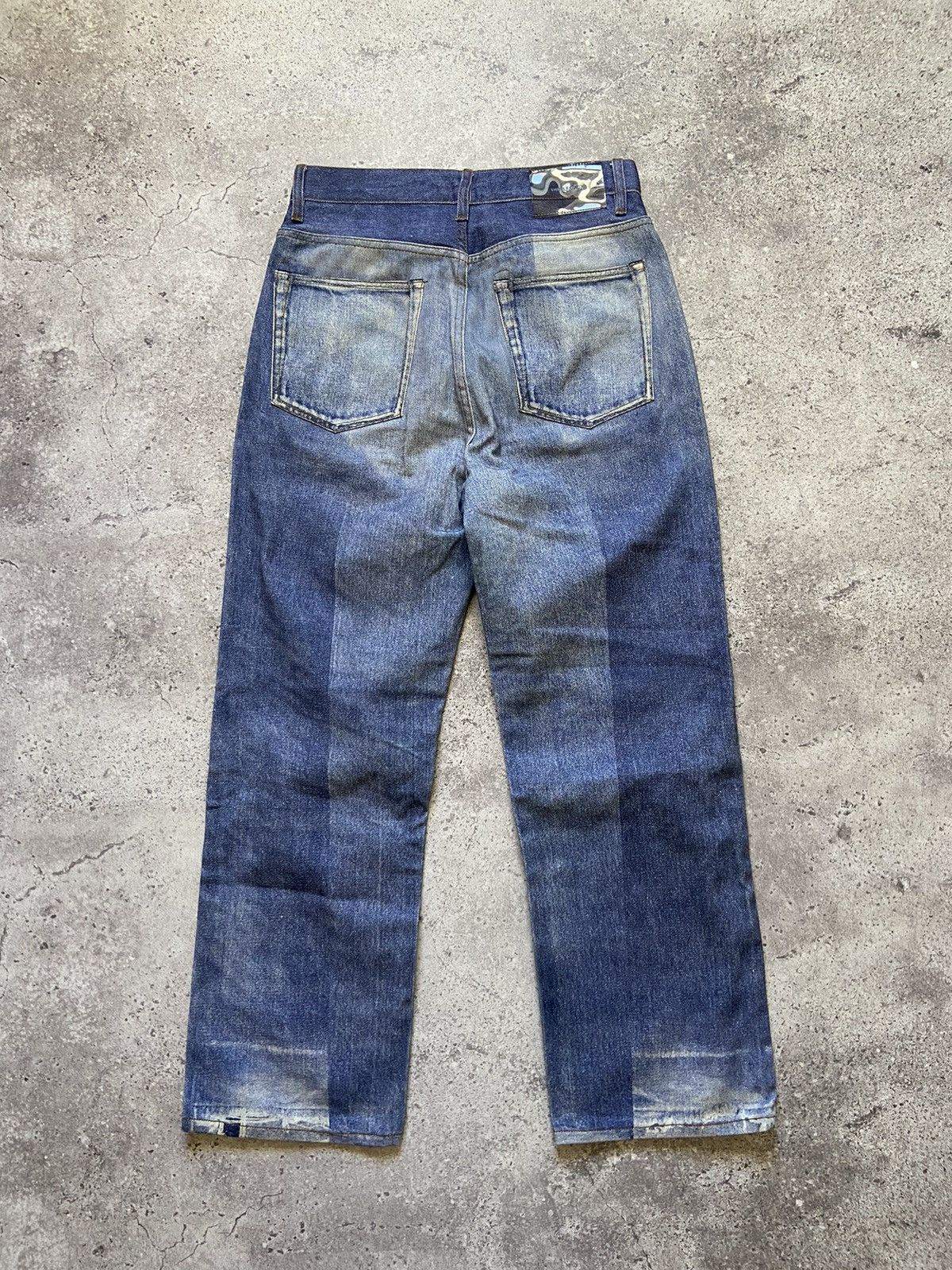 Our Legacy Our Legacy Third Cut Digital Print Denim Jeans Size US 30 / EU 46 - 2 Thumbnail