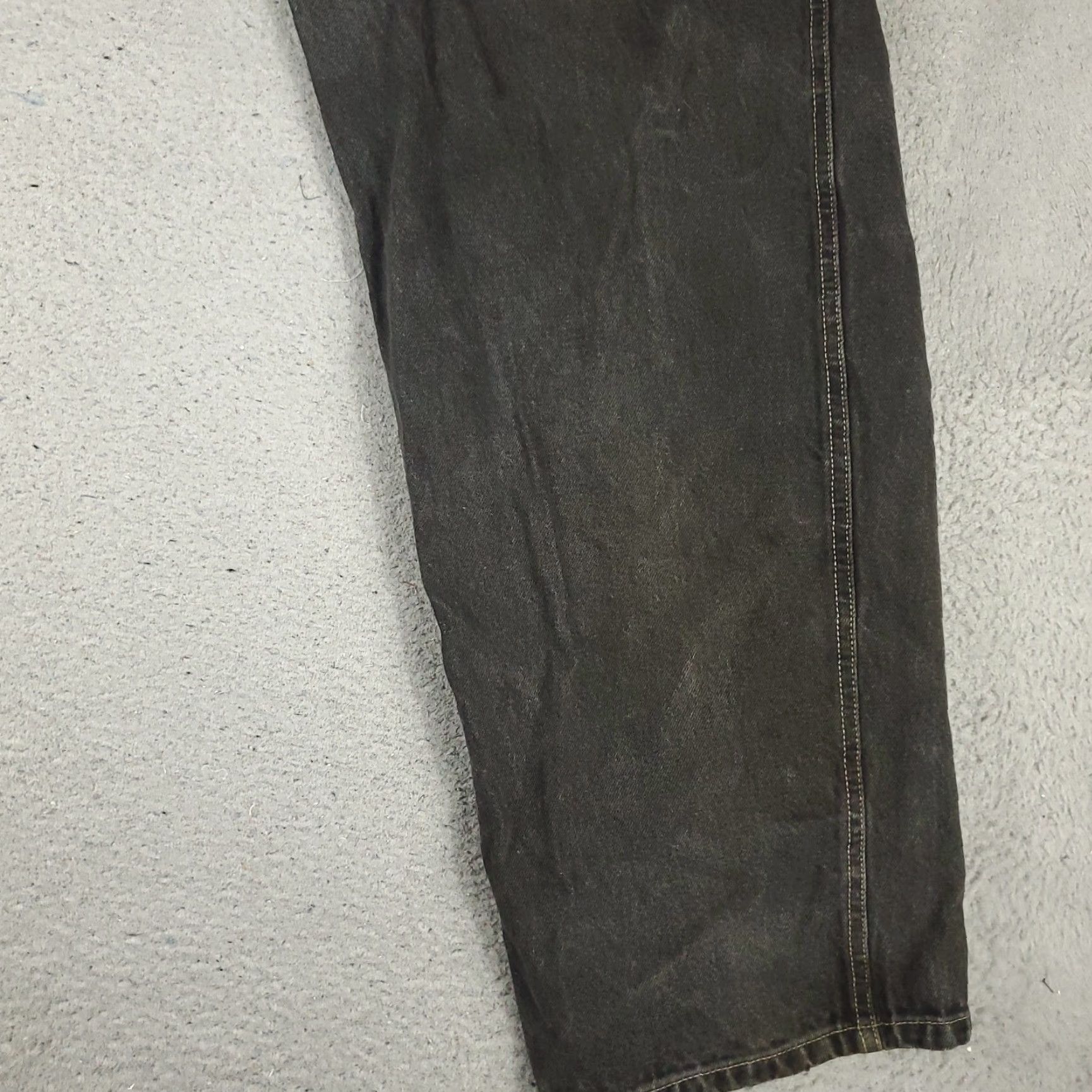 Ecko Unltd. VINTAGE Ecko Unltd Jeans Mens 38x33 Gray Wide Leg Baggy Skater Grunge Y2K Size US 38 / EU 54 - 5 Thumbnail