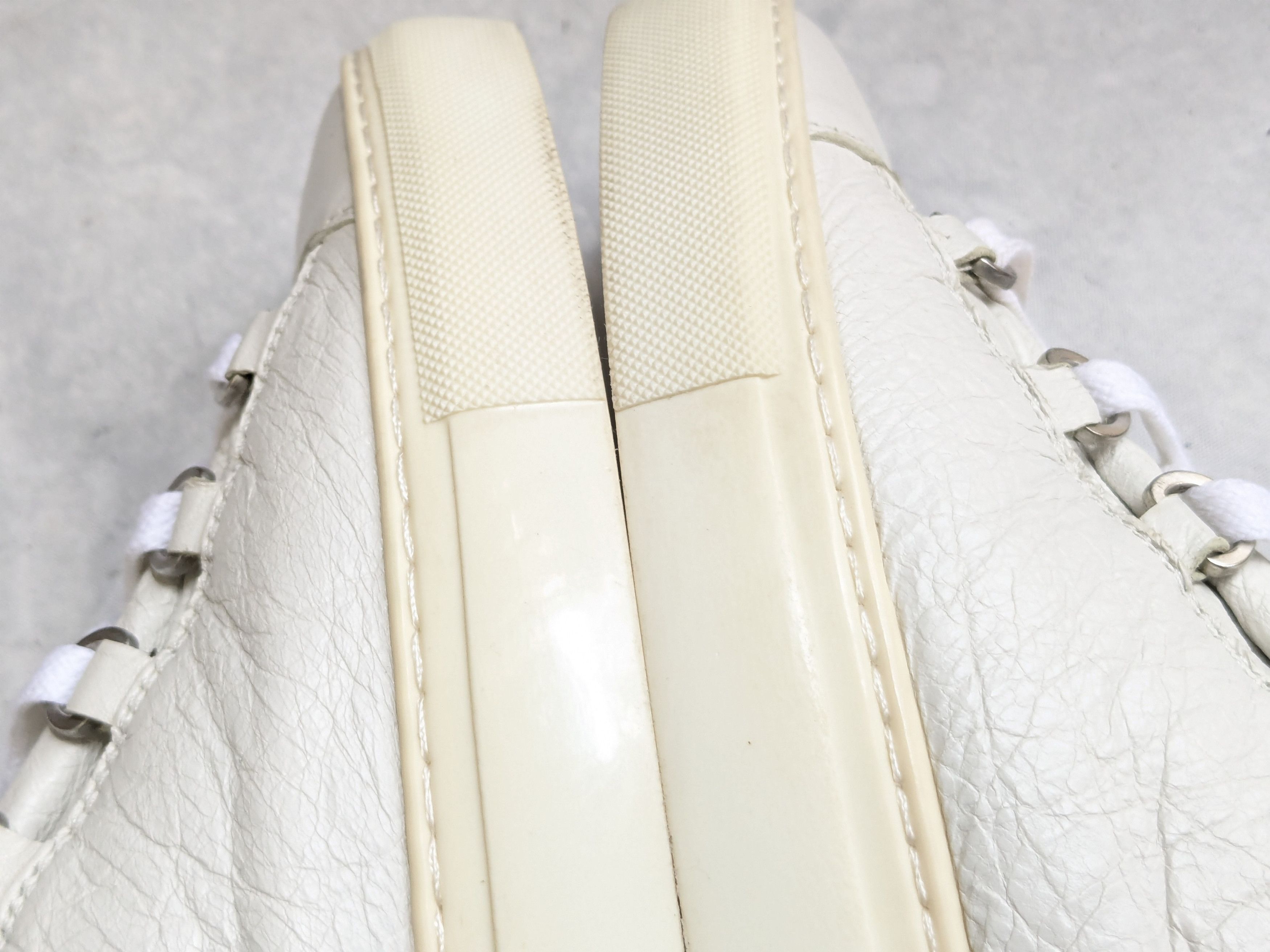 Balenciaga Balenciaga Arena Sneakers White 9 High Tops Leather Size US 9 / EU 42 - 6 Thumbnail