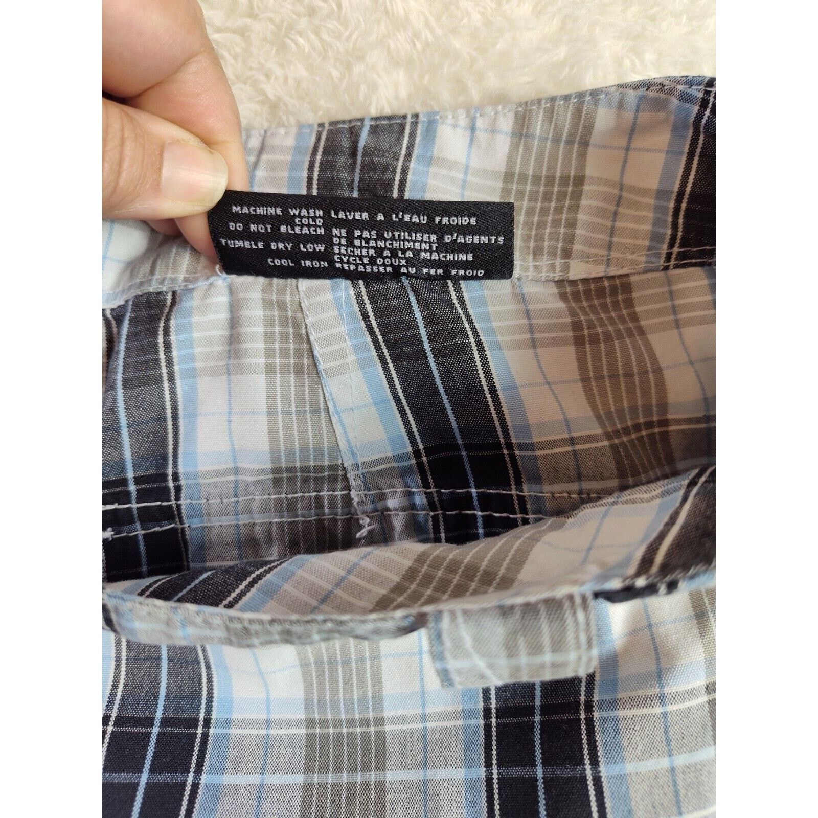 Billabong Vintage Billabong Shorts Size 38 mens plaid rare Size US 38 / EU 54 - 14 Thumbnail